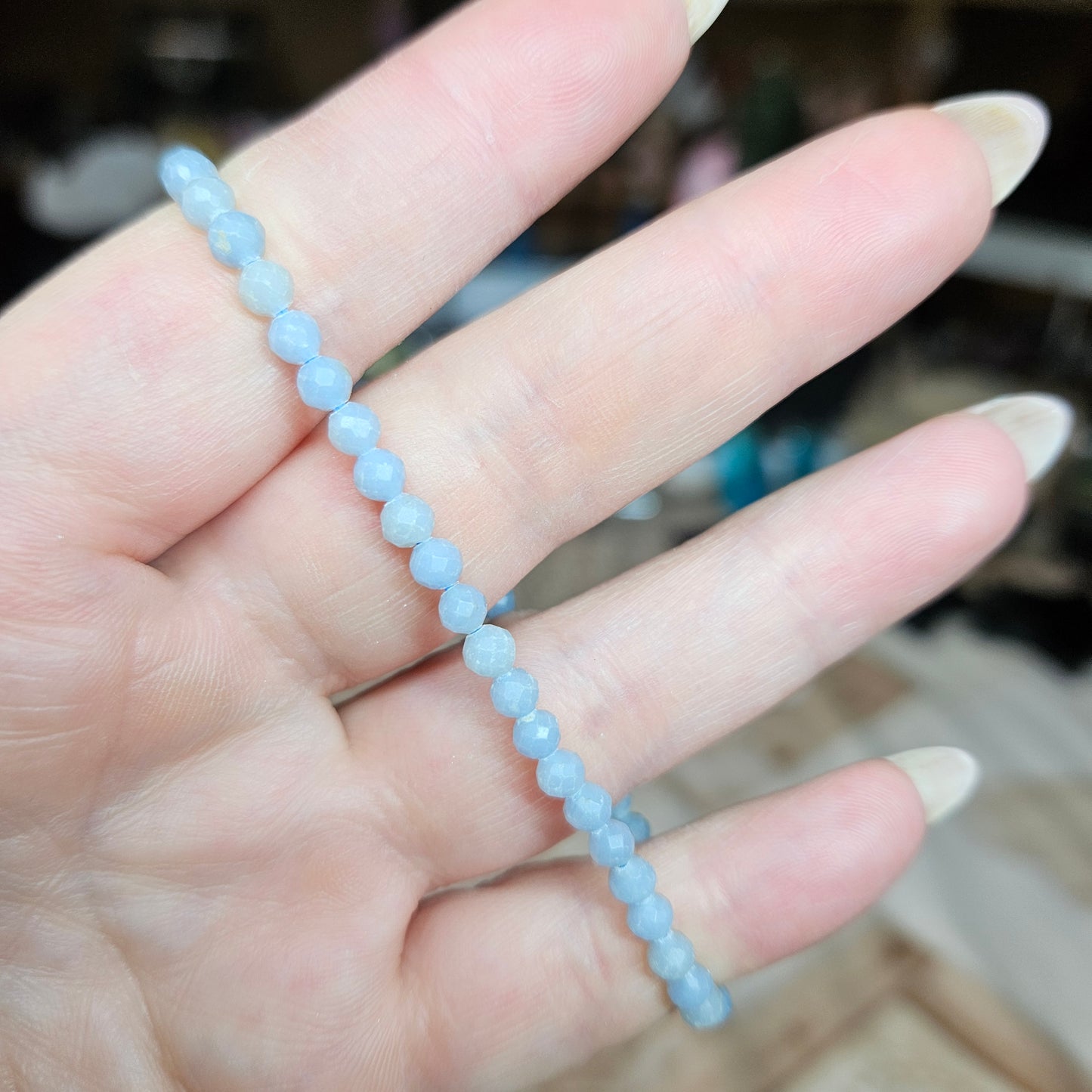 4mm Faceted bracelets