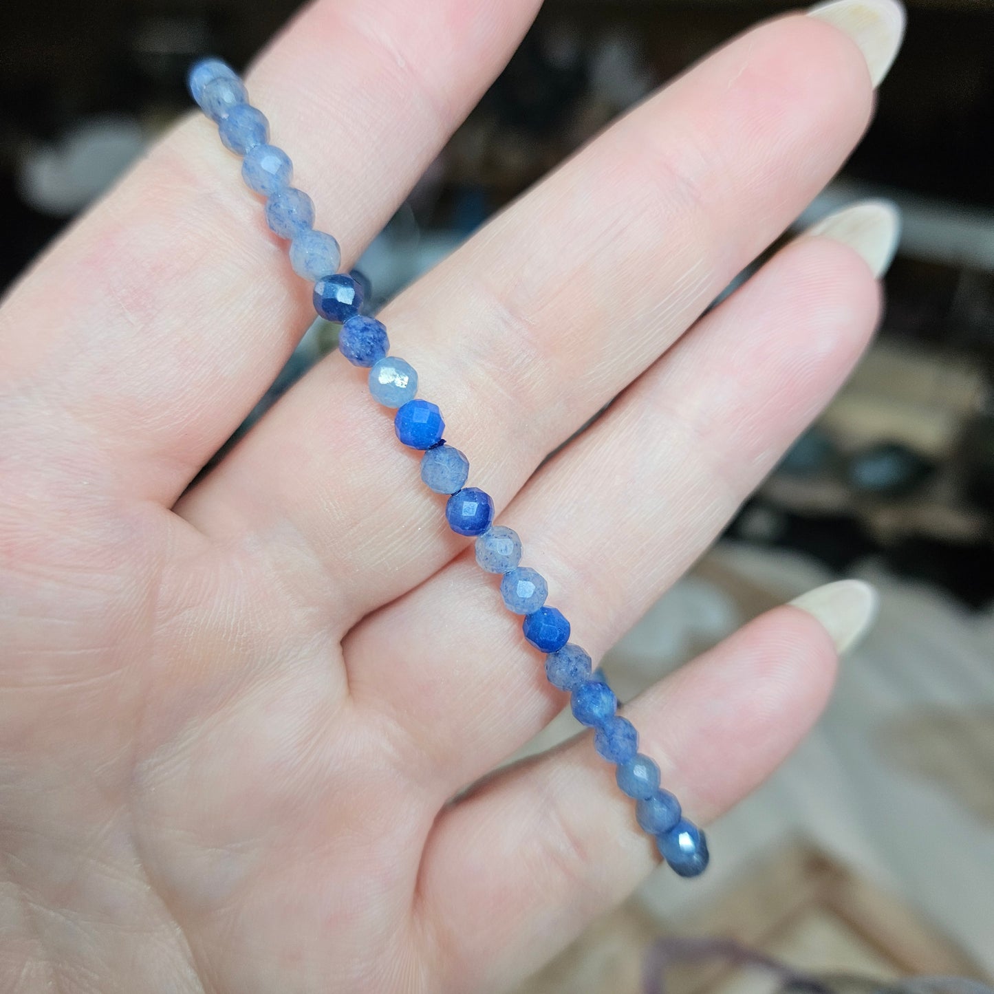 4mm Faceted bracelets