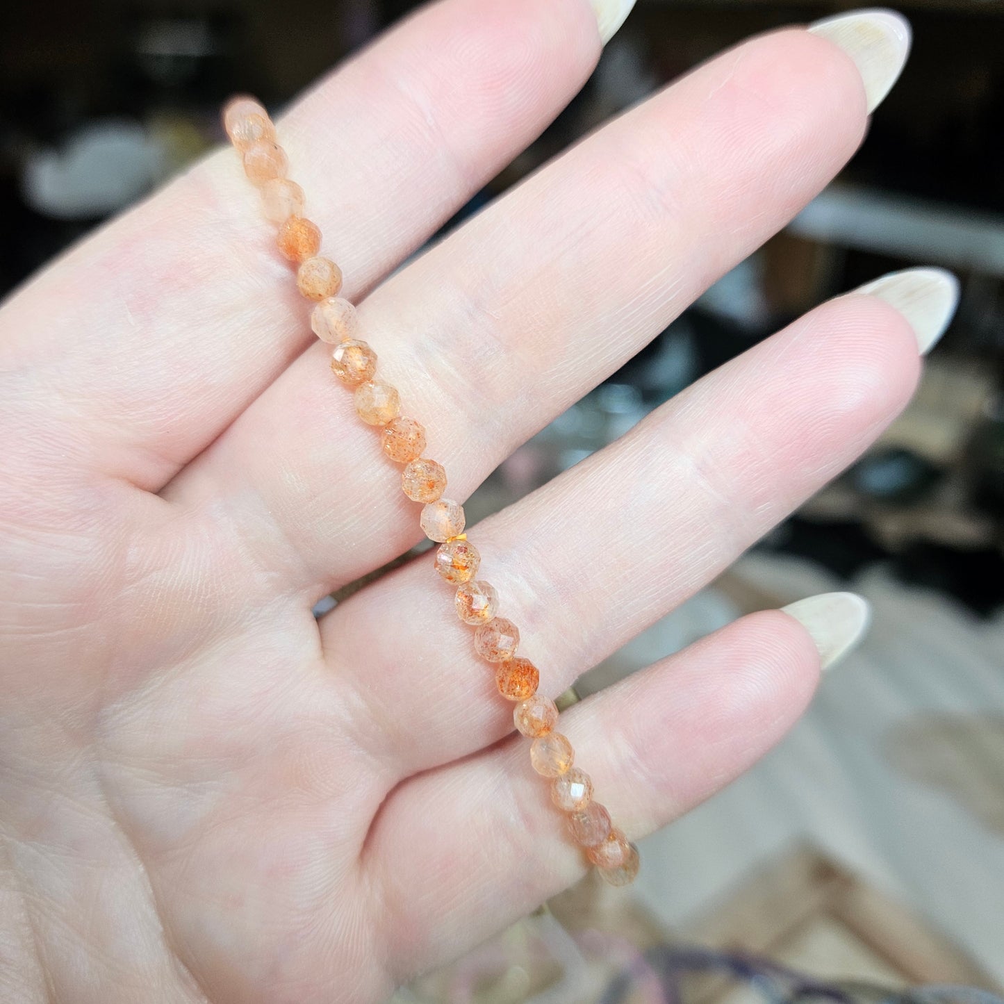 4mm Faceted bracelets