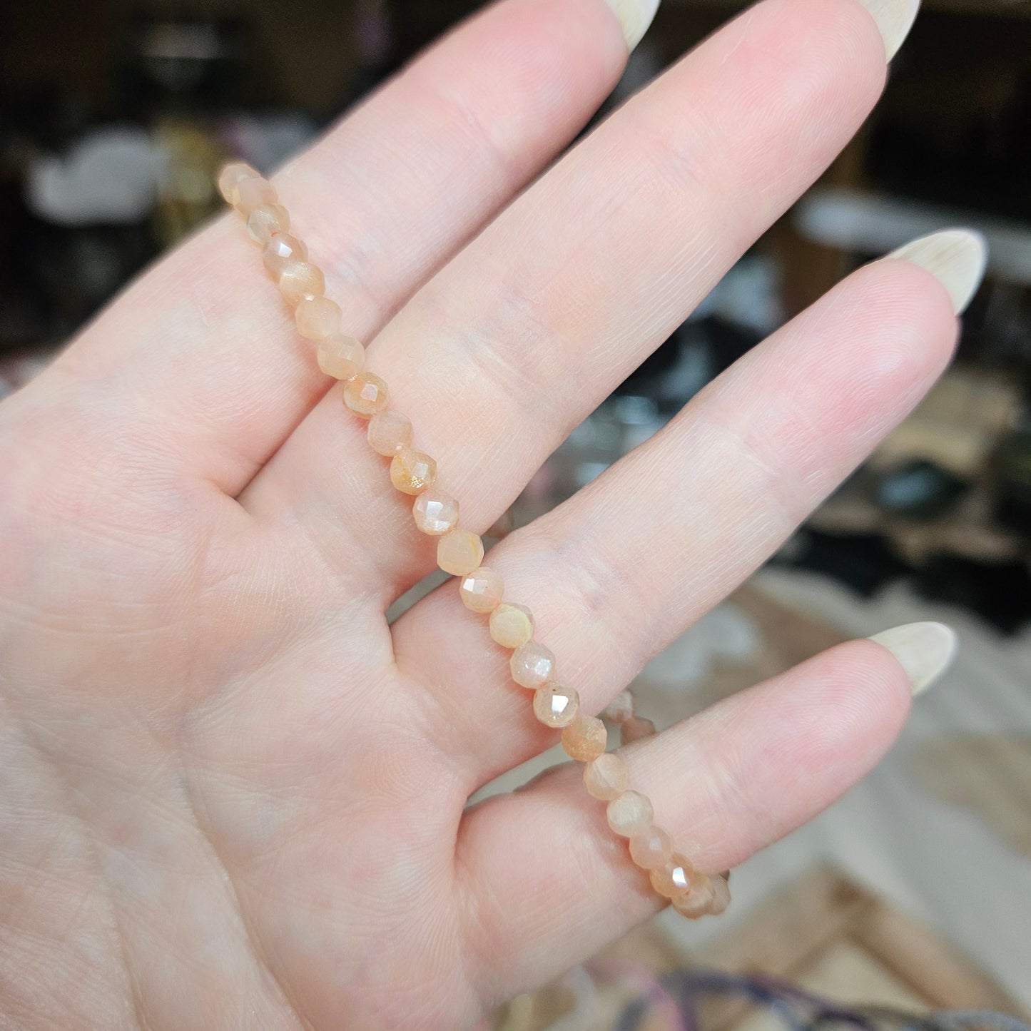 4mm Faceted bracelets