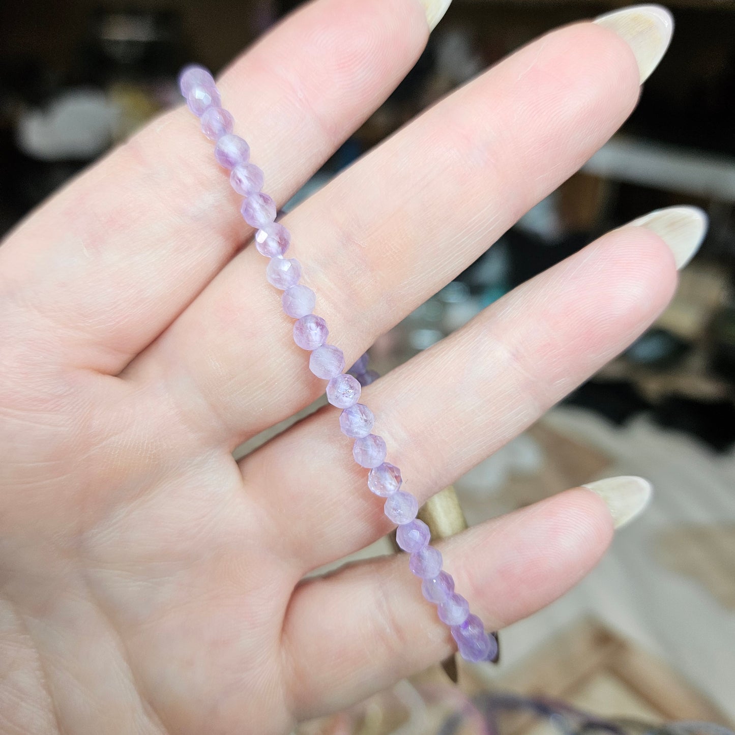 4mm Faceted bracelets