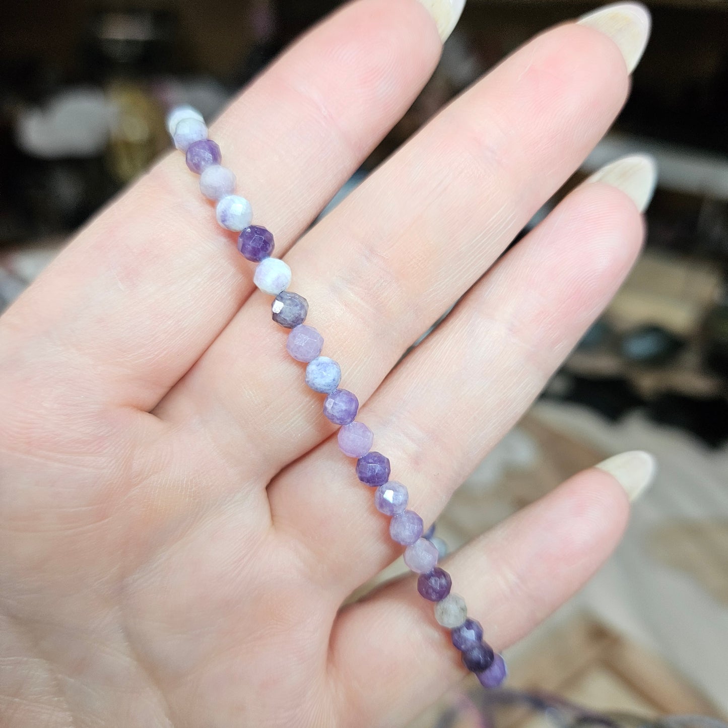 4mm Faceted bracelets
