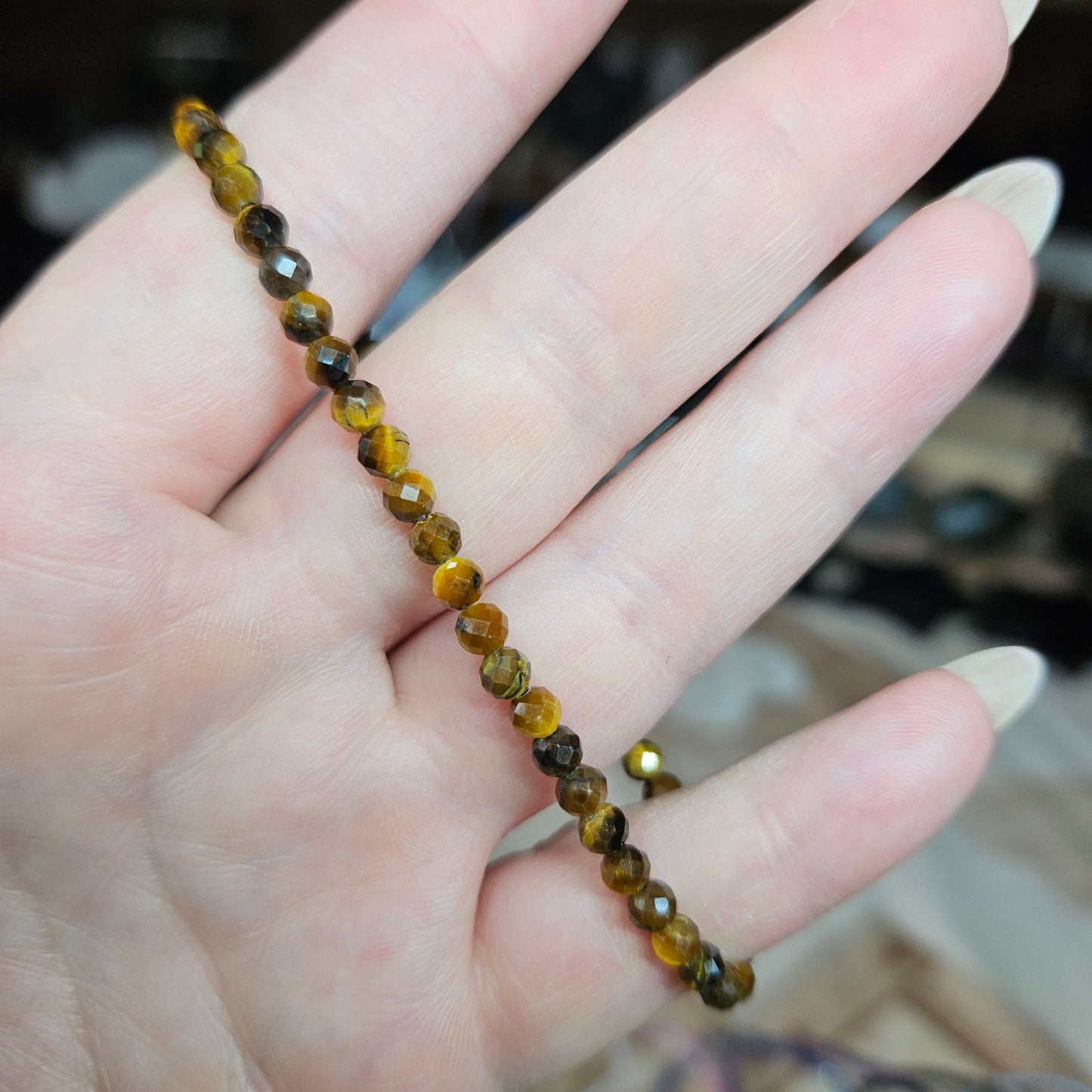 4mm Faceted bracelets