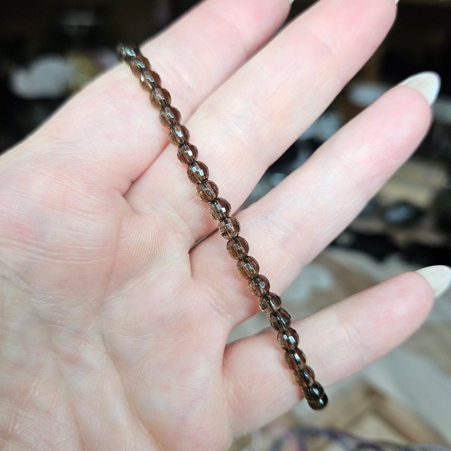 4mm Faceted bracelets