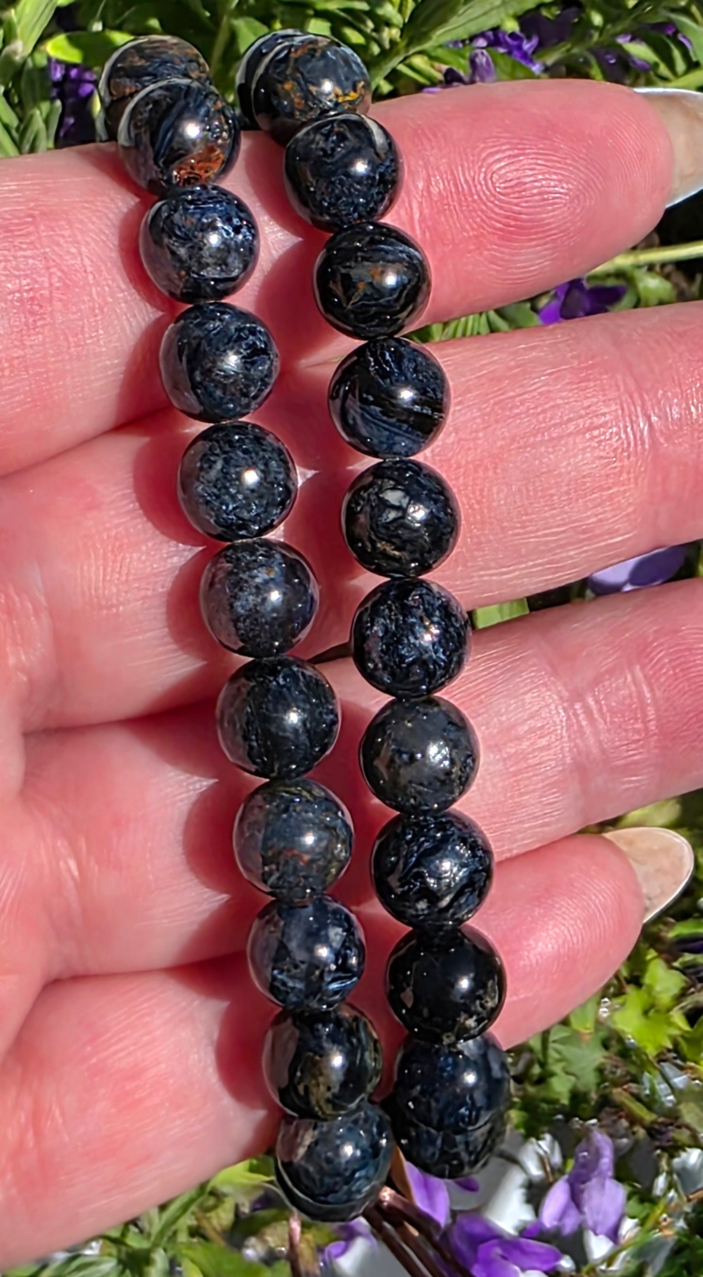 Bracelets - Smooth round bead 3mm-10mm