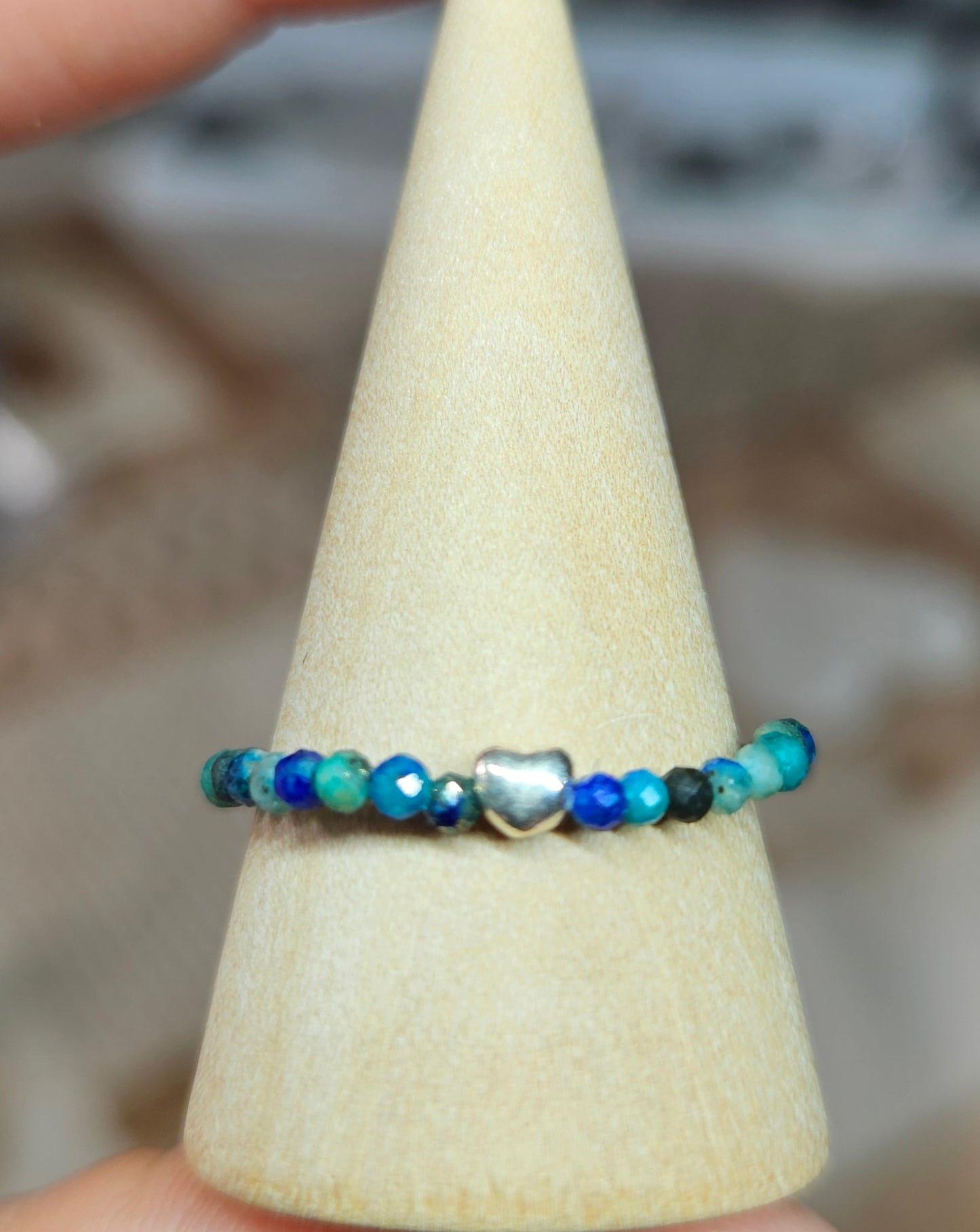 S925 Silver beaded rings