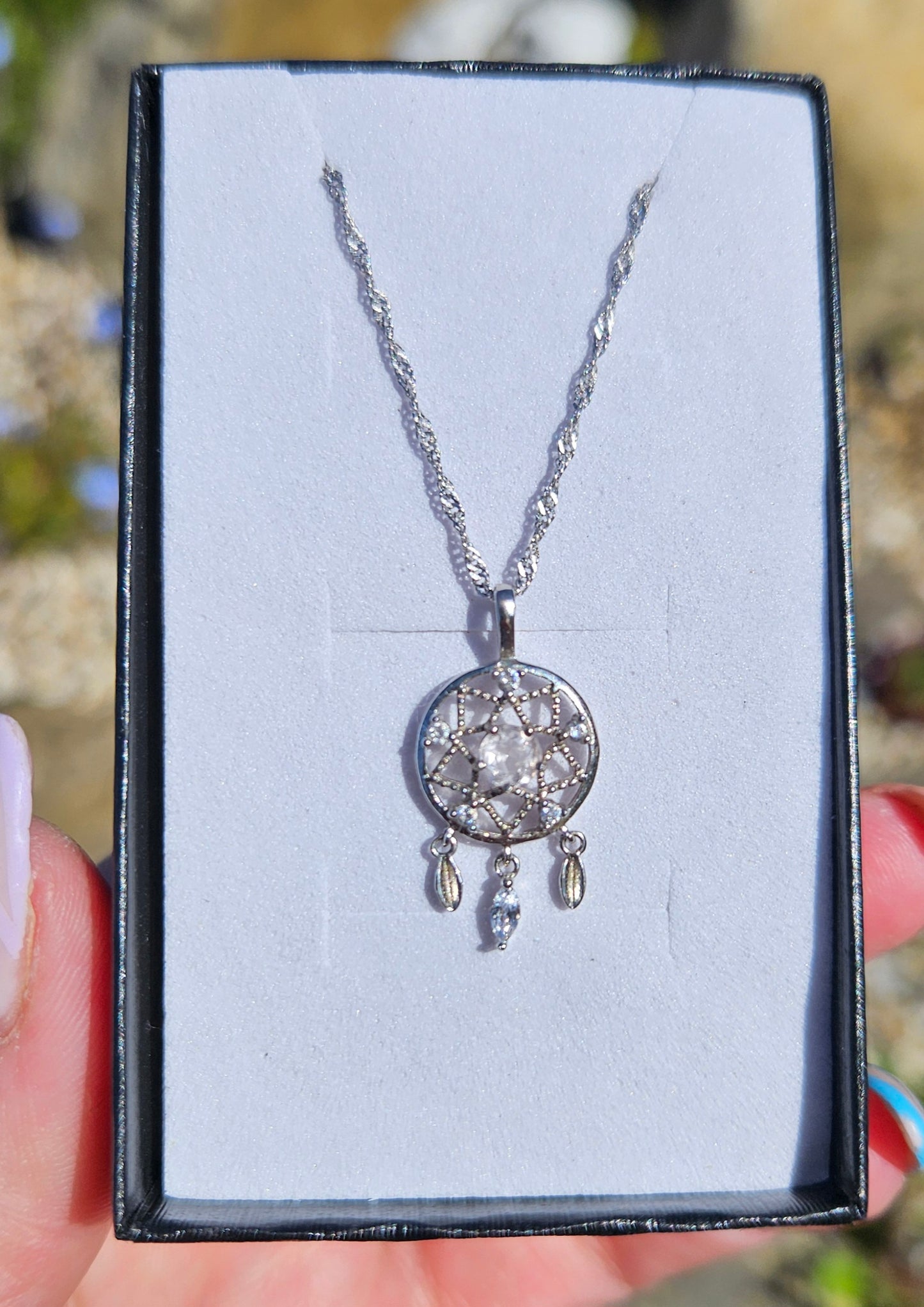 Dreamcatcher Pendants S925 & 45cm chain
