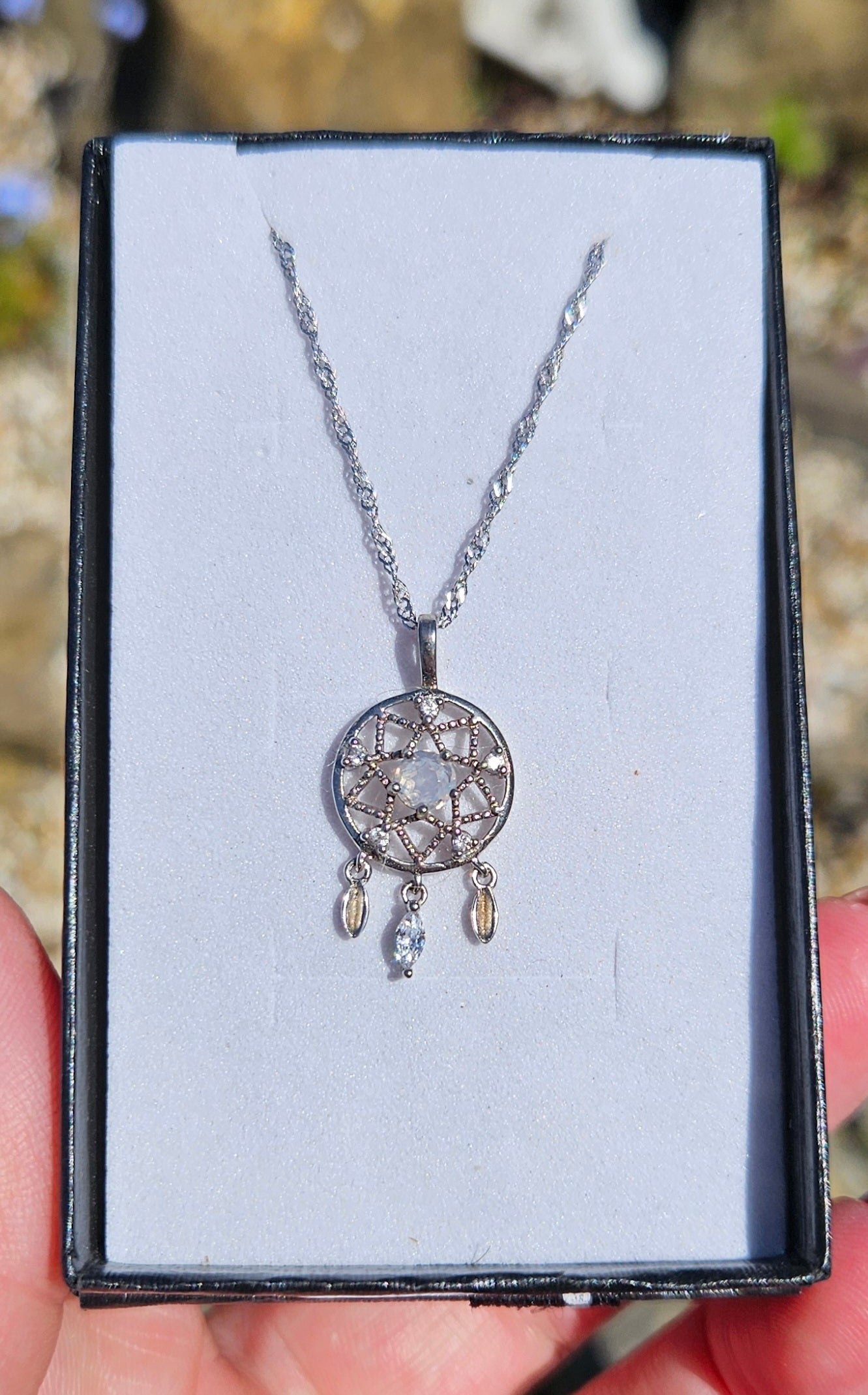 Dreamcatcher Pendants S925 & 45cm chain