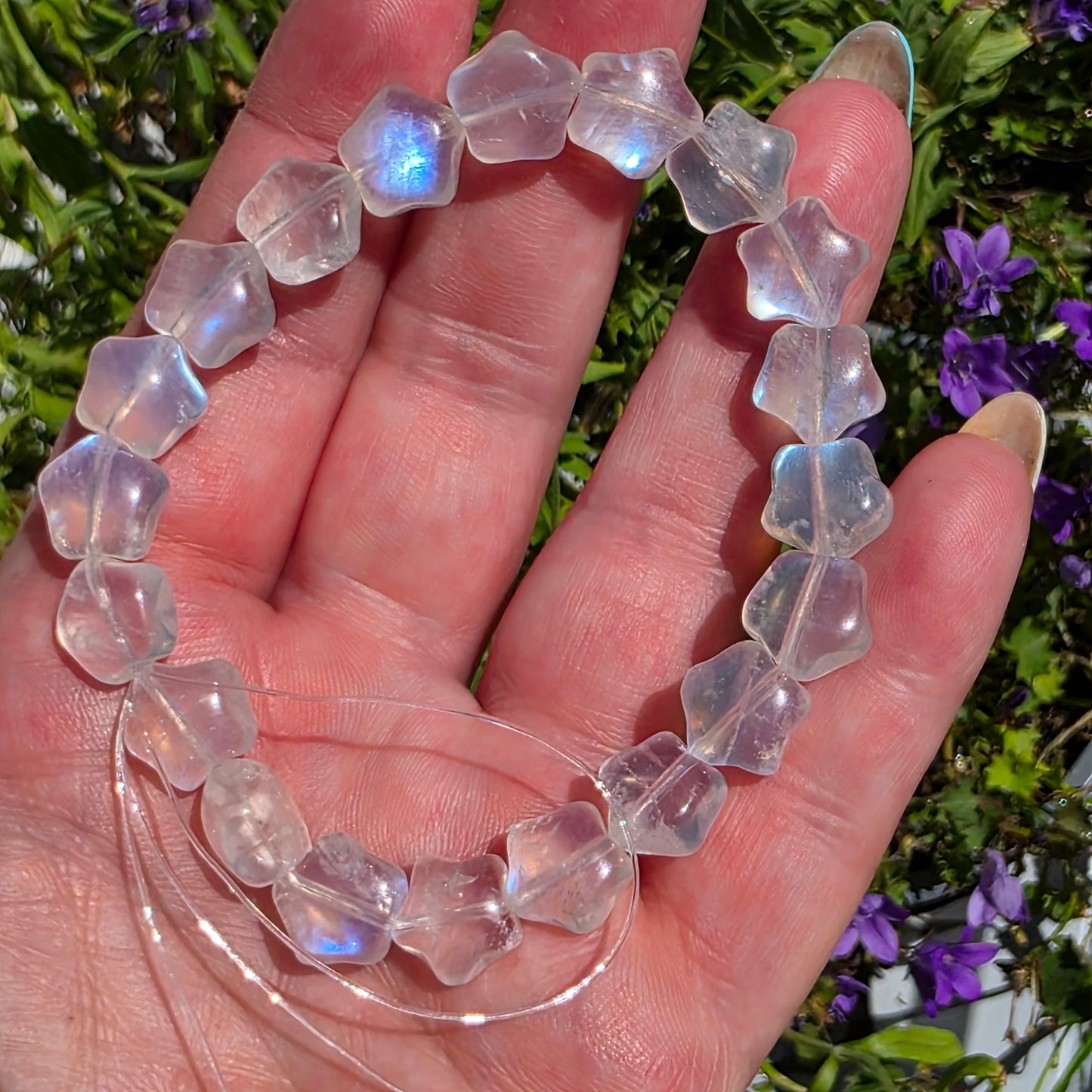 Rainbow Moonstone Rings and bracelets π€π