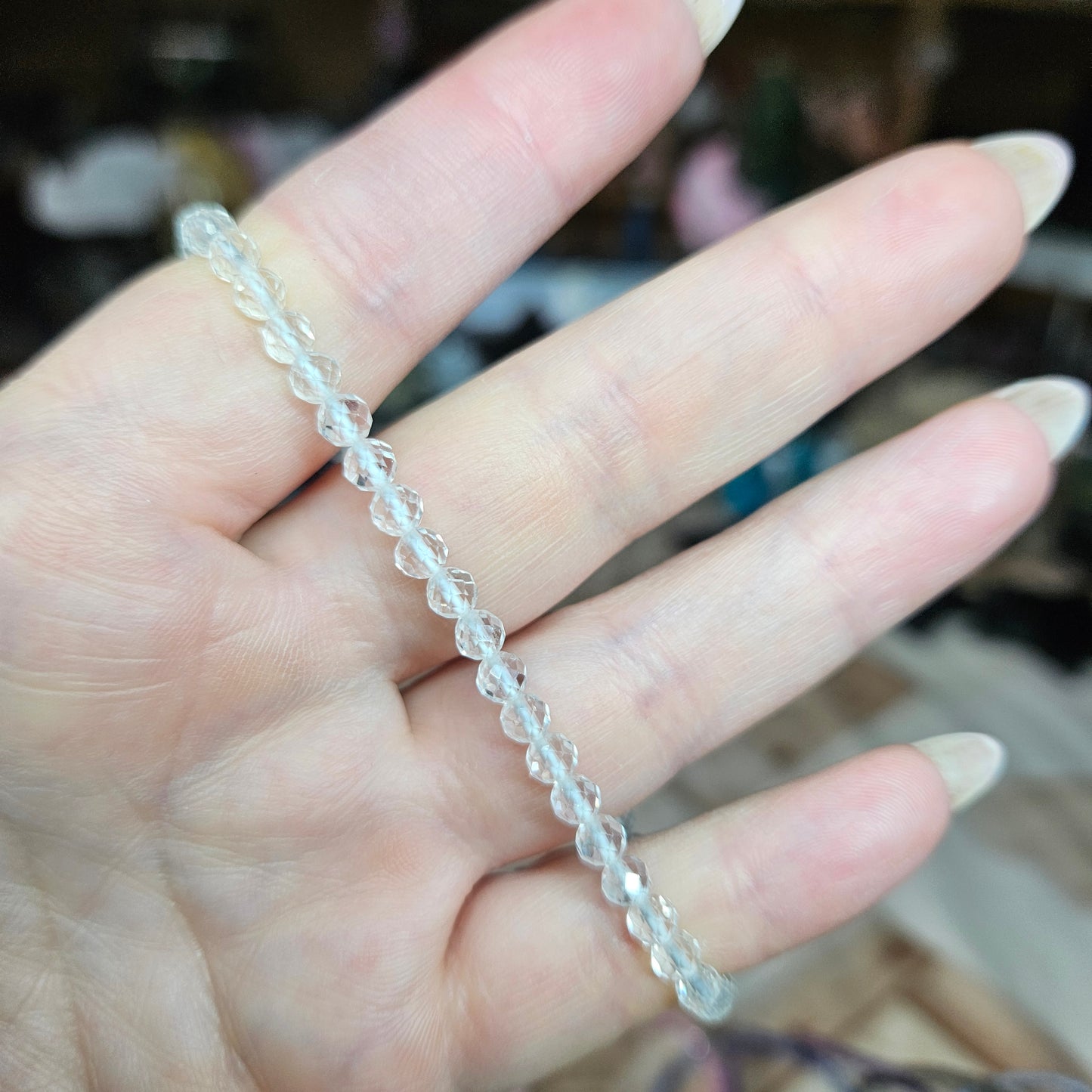 4mm Faceted bracelets
