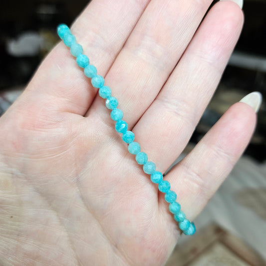 4mm Faceted bracelets