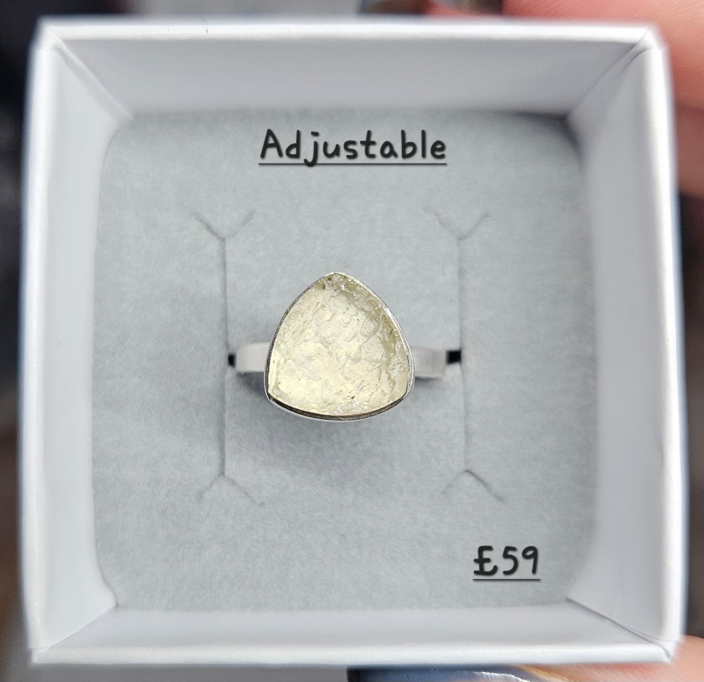 Libyan Desert Glass Rings and pendants S925 Silver