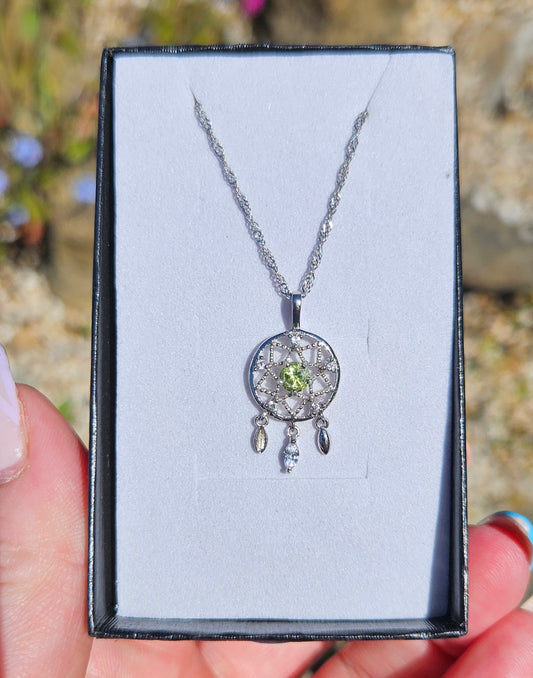 Dreamcatcher Pendants S925 & 45cm chain