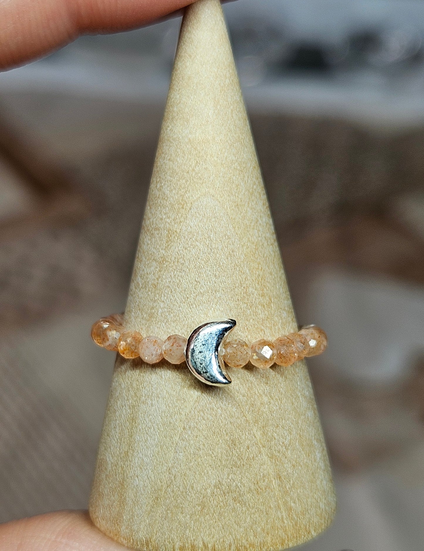 S925 Silver beaded rings