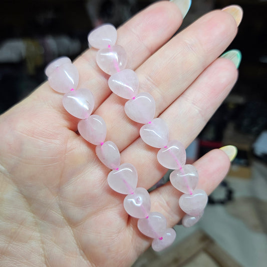 Heart shaped beaded bracelets