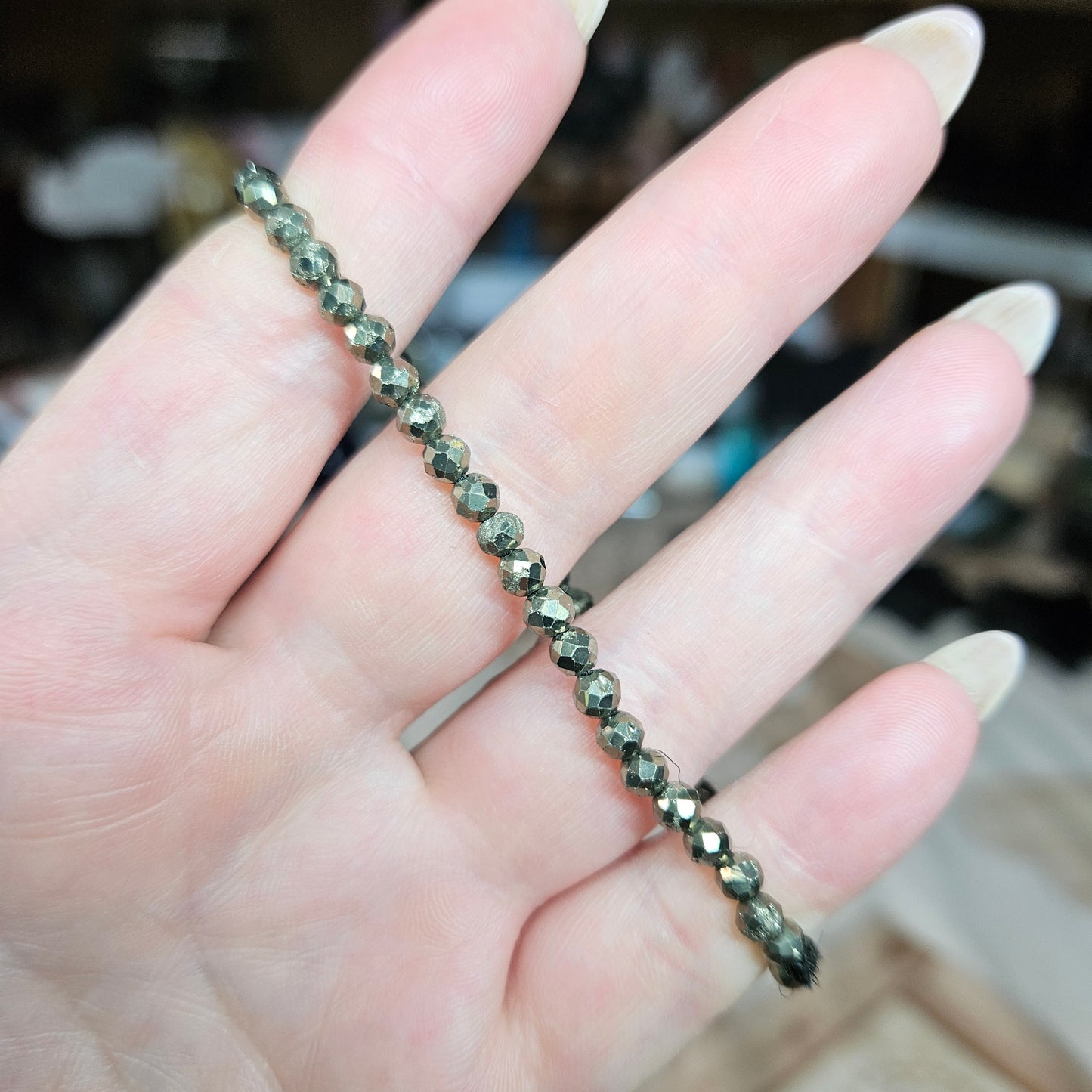 4mm Faceted bracelets