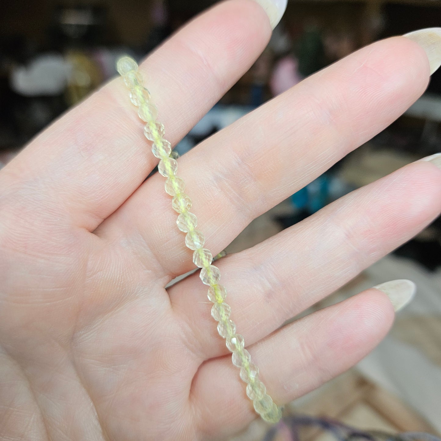 4mm Faceted bracelets