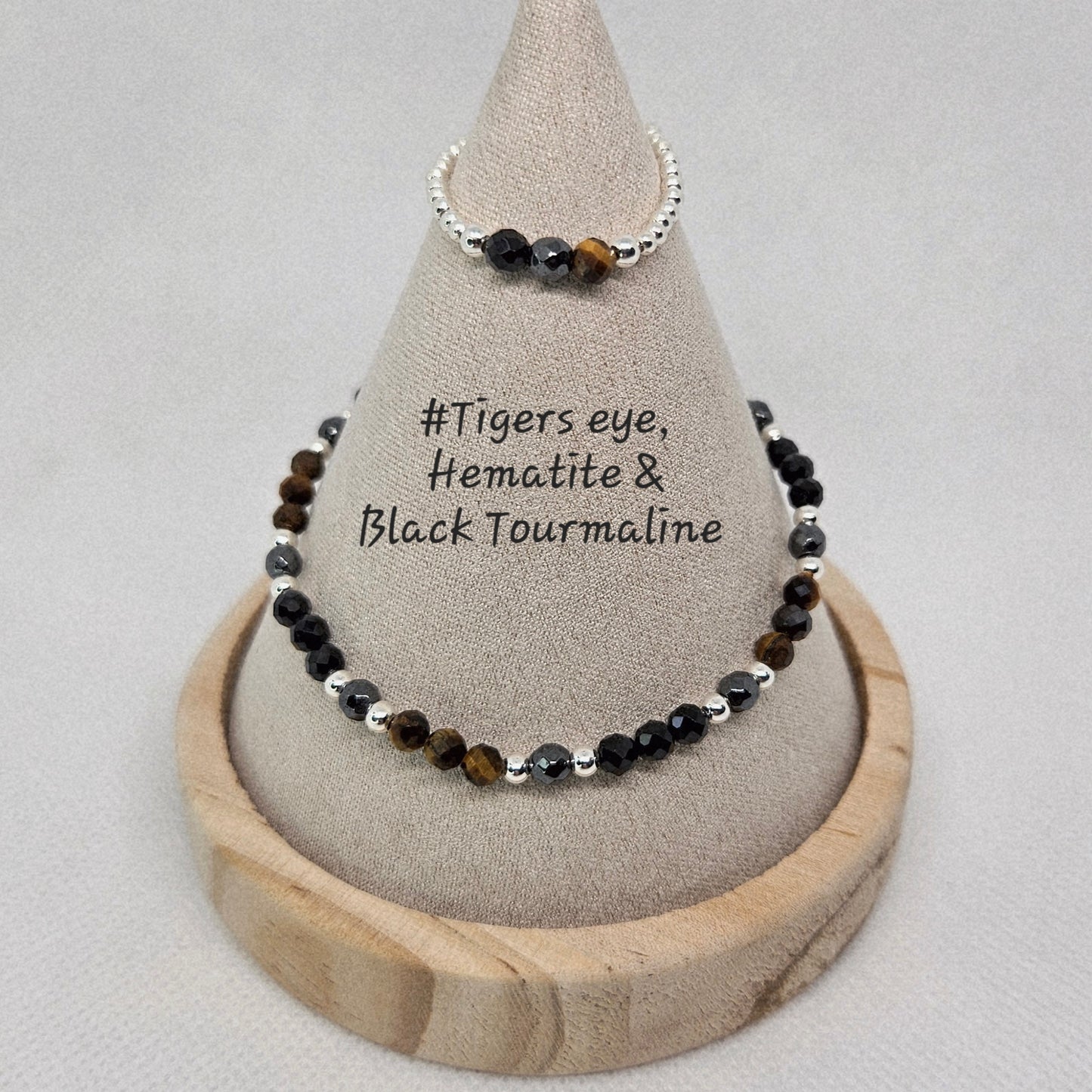 S925 Stretchy bead and crystal bracelets ✨️