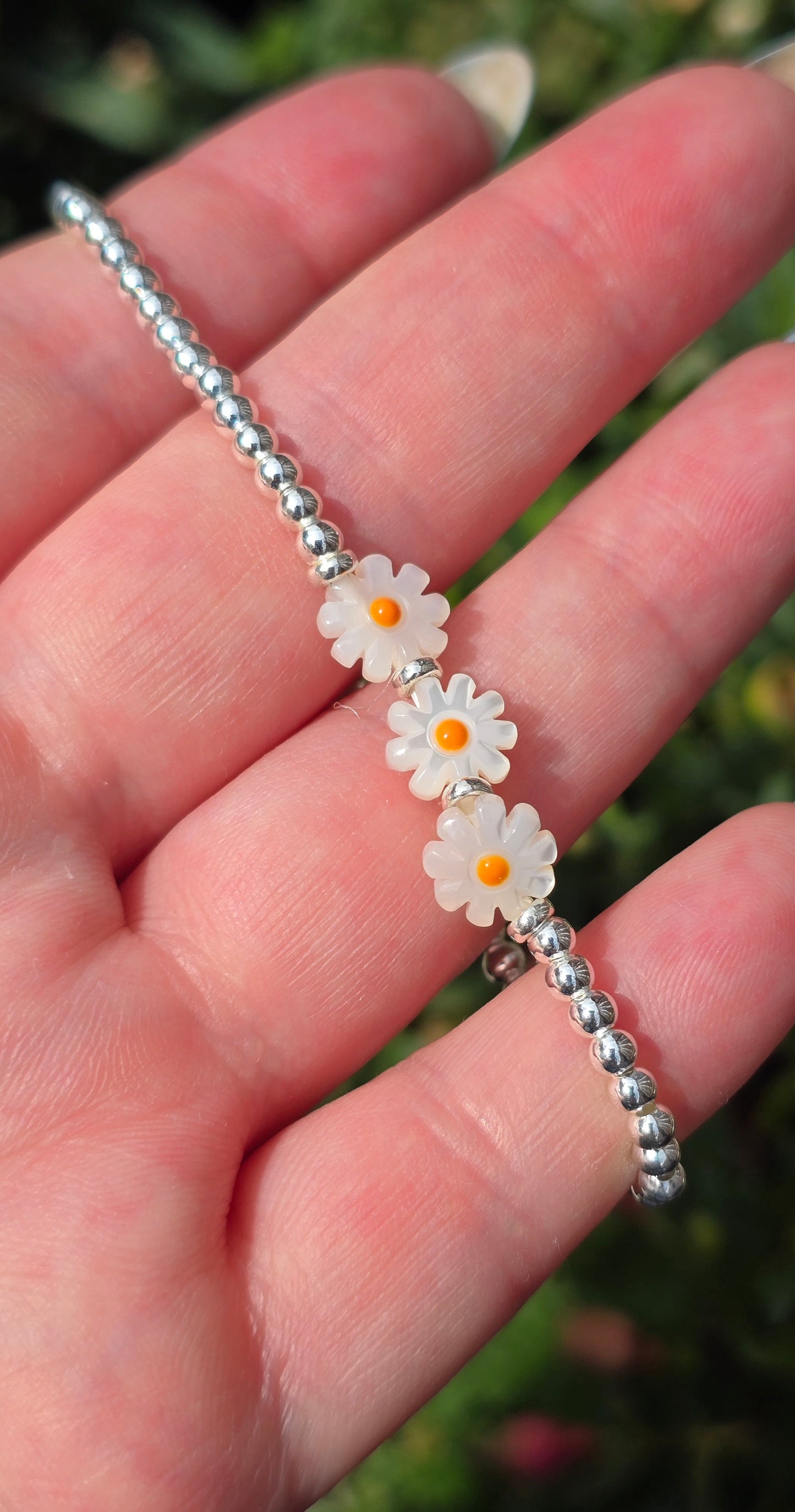 Bracelets - S925 Stretchy bead and crystal ✨️