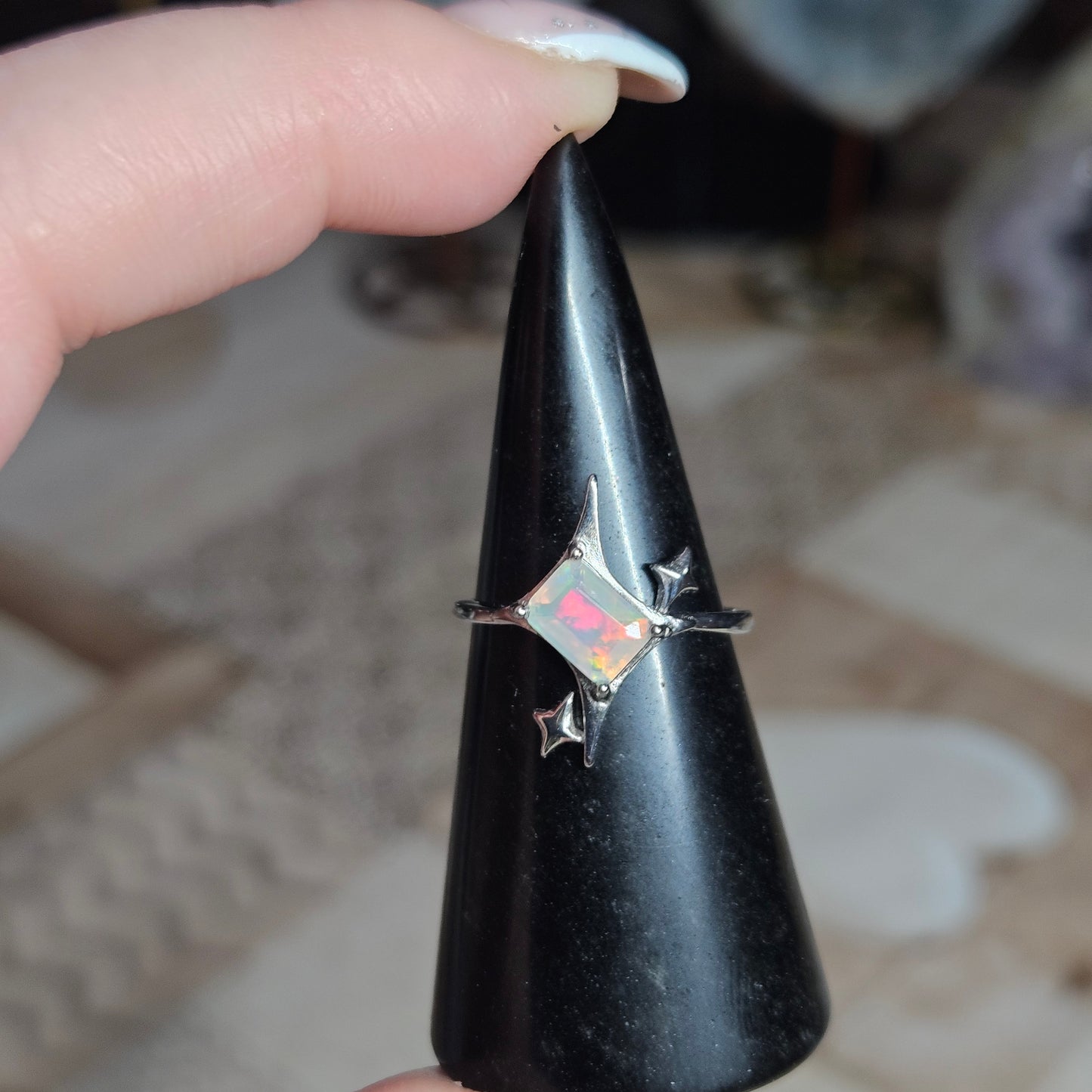 Star pendants & adjustable rings S925