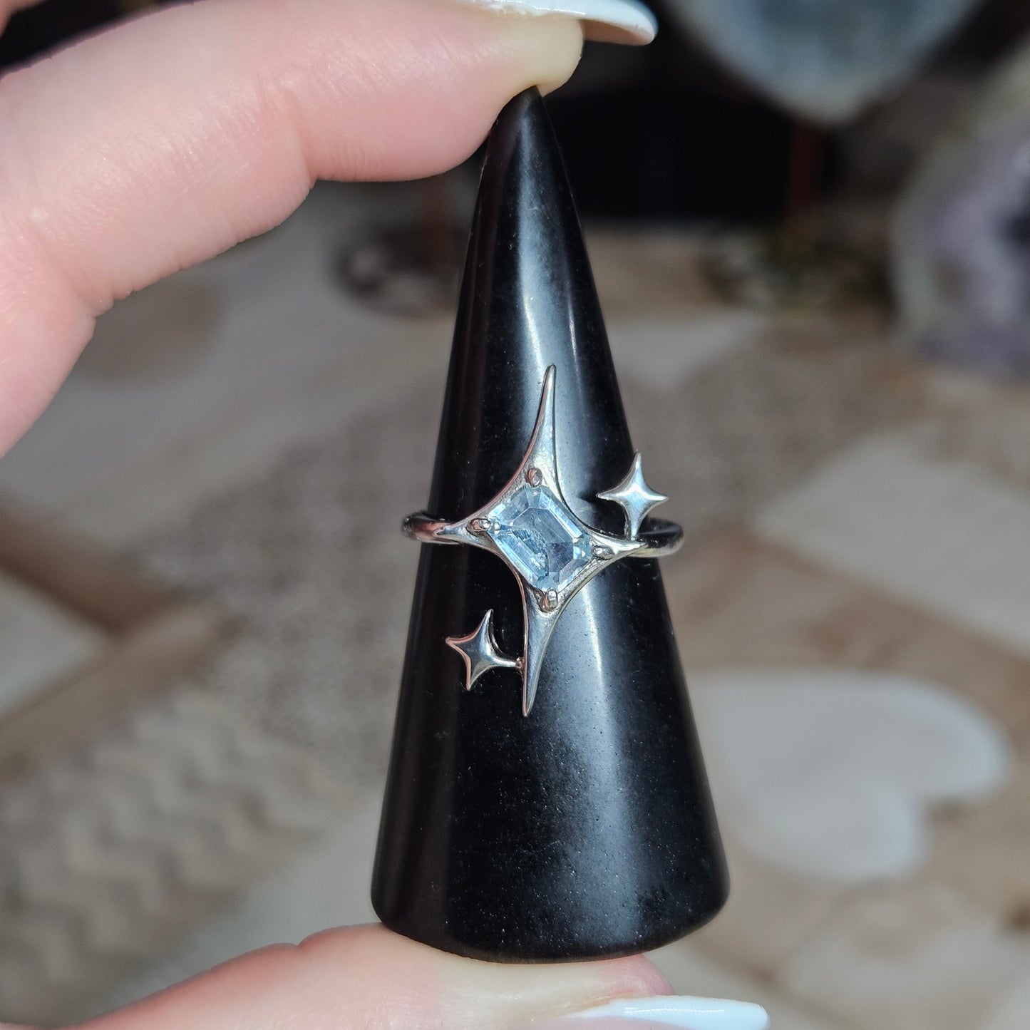 Star pendants & adjustable rings S925
