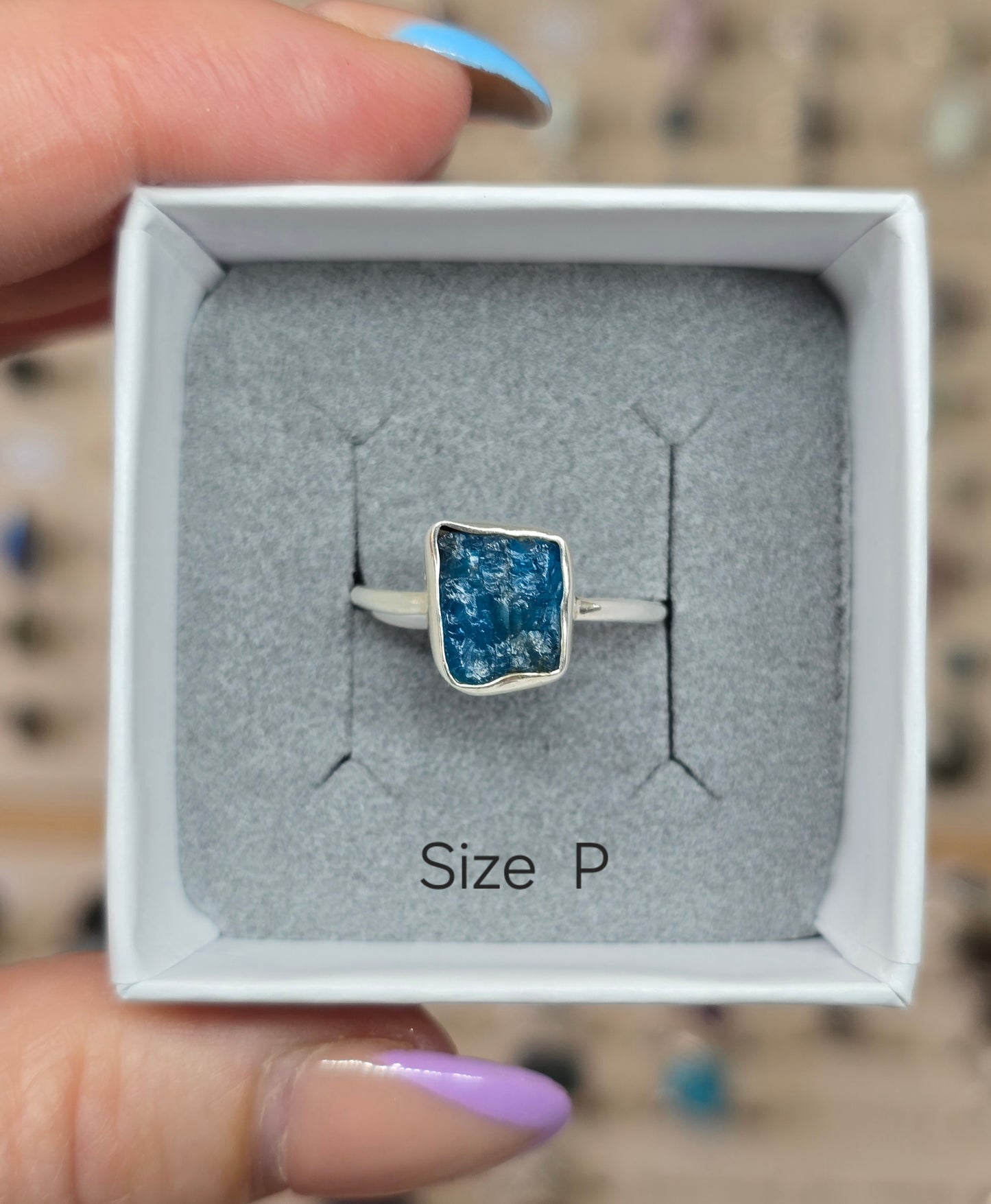 Sized Raw Rings S925