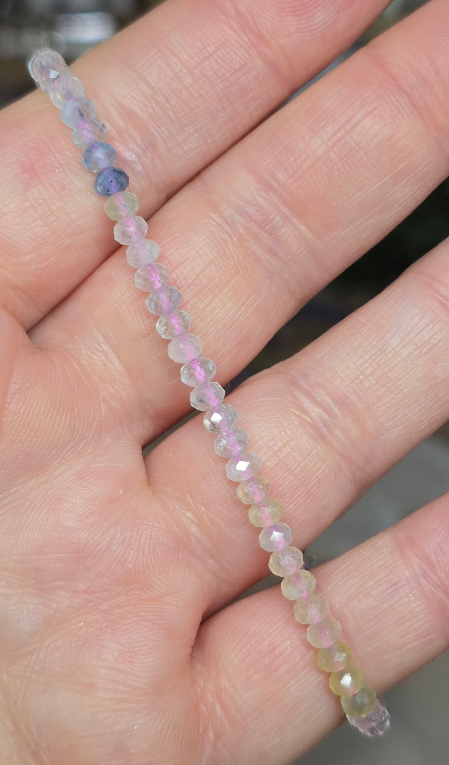 Bracelets - Faceted Crystal Donuts 2-11mm