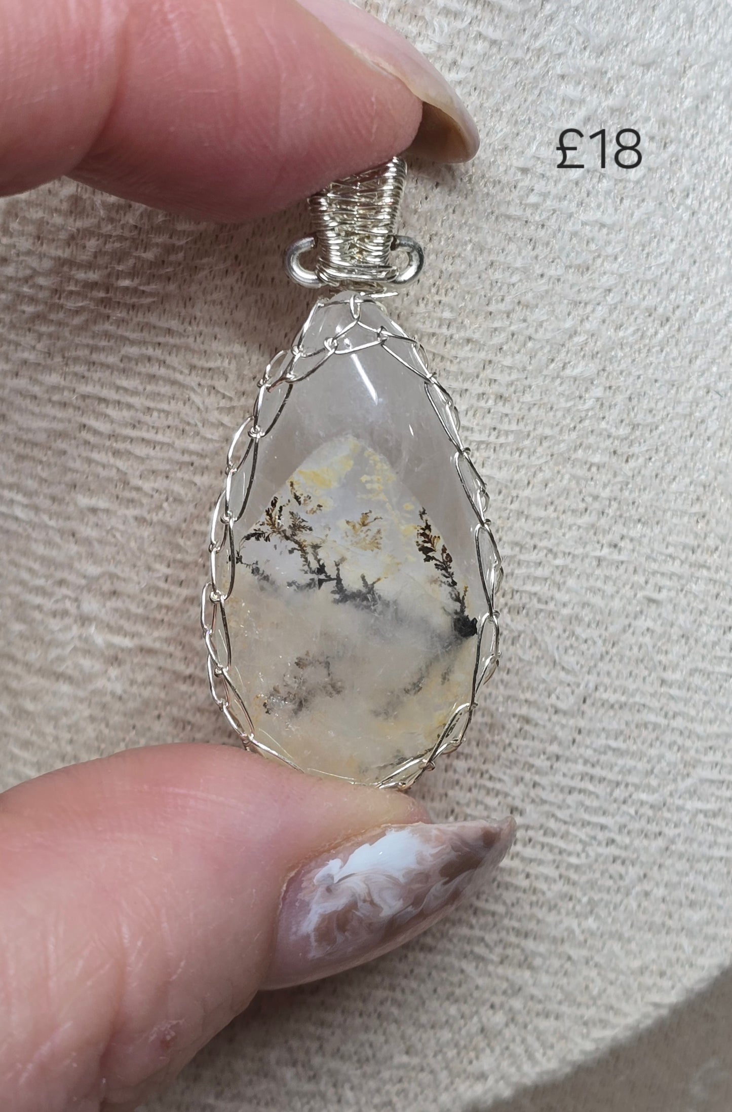 Wire wrapped pendants 💫