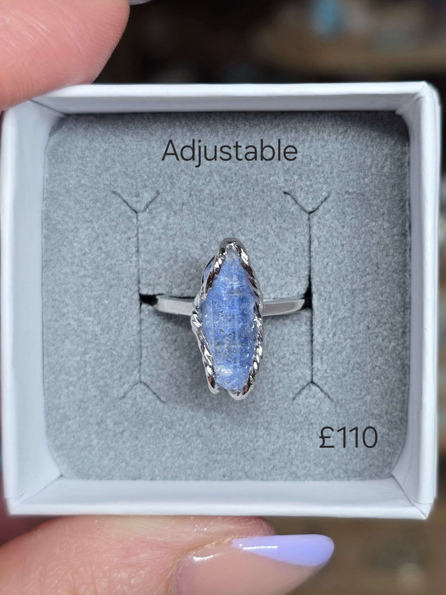 Dumortierite adjustable Rings, bracelets & pendant 🩵✨️