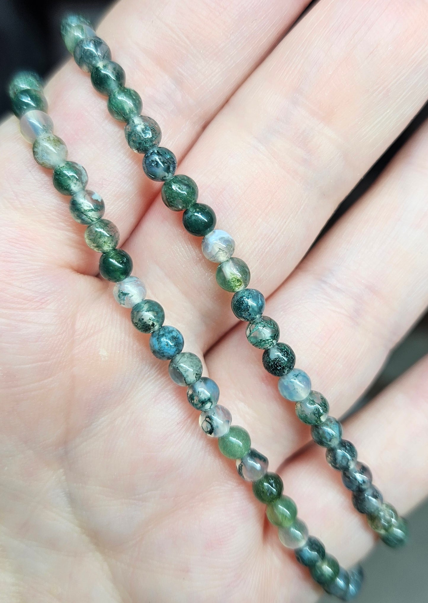Bracelets - Smooth round bead 3mm-10mm
