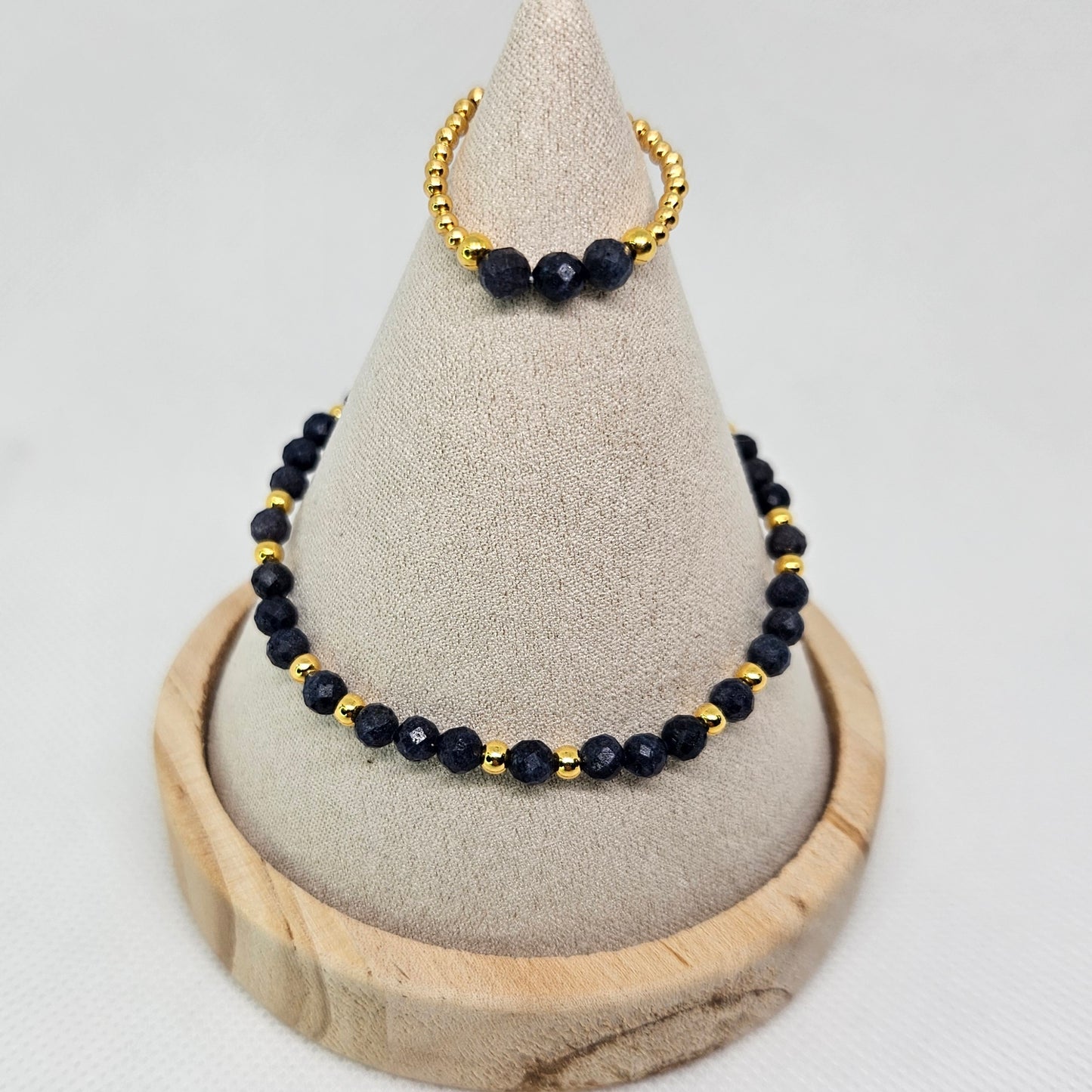 S925 Stretchy bead and crystal bracelets ✨️