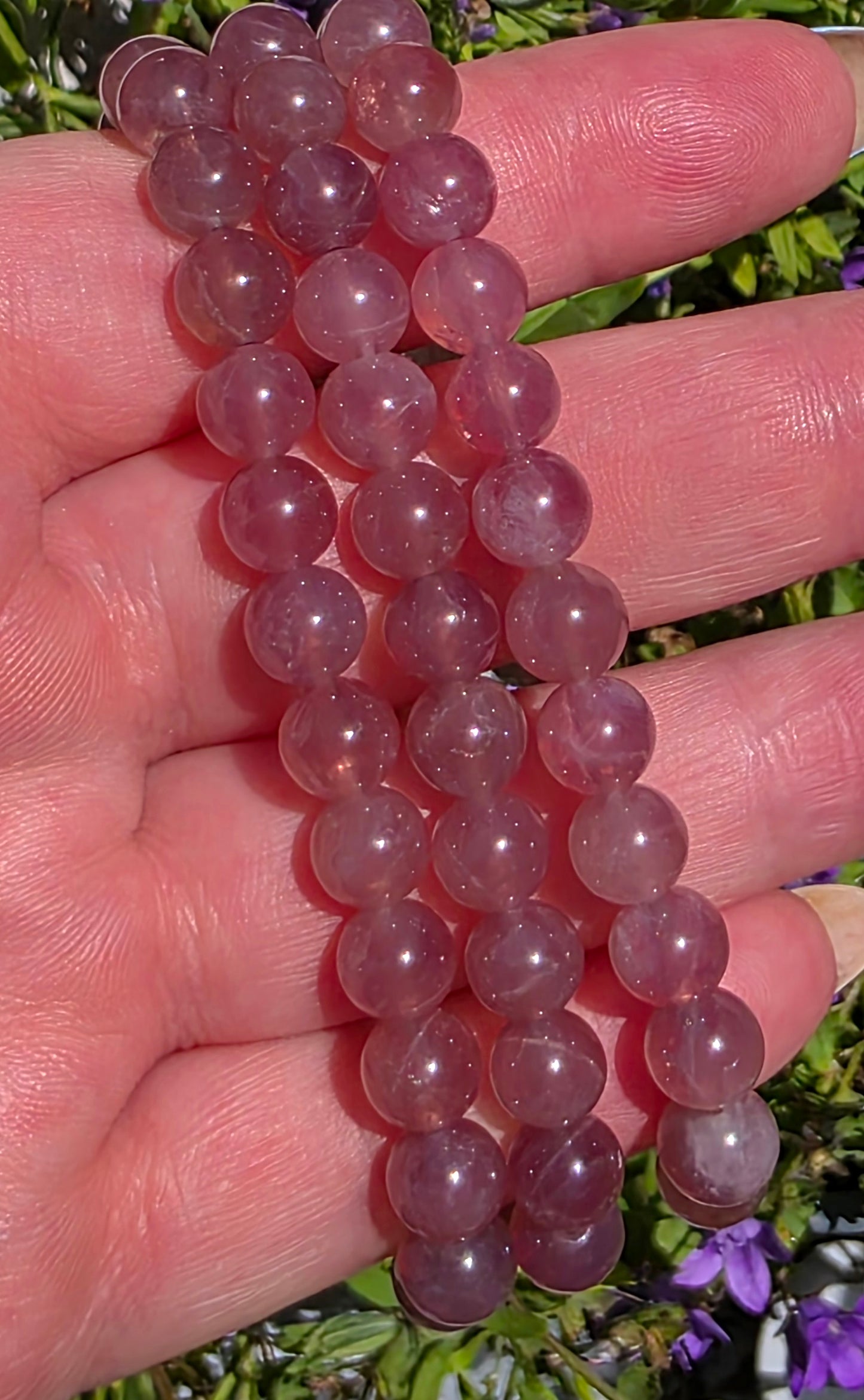 Bracelets - Smooth round bead 3mm-10mm