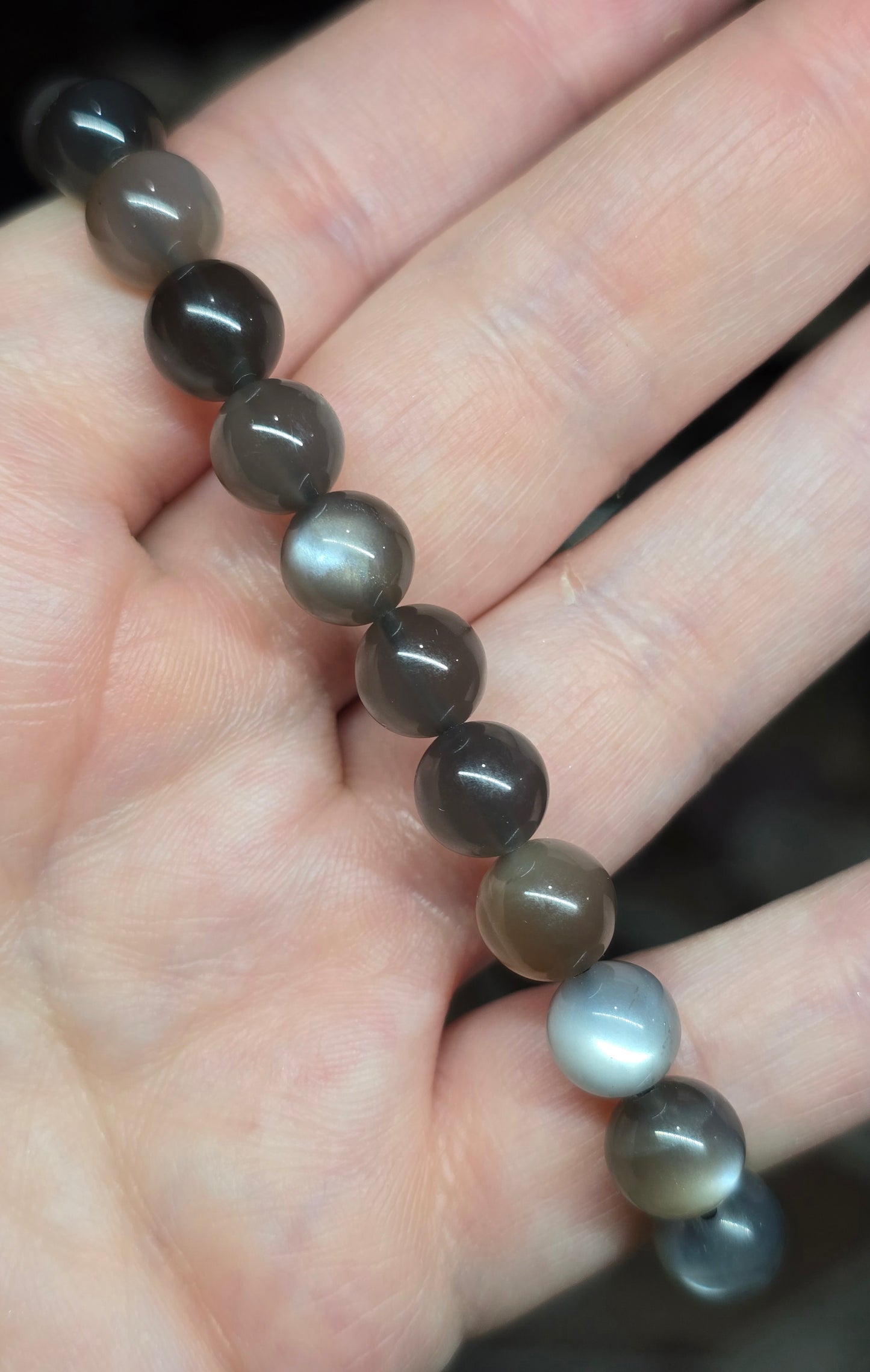 Bracelets - Smooth round bead 3mm-10mm