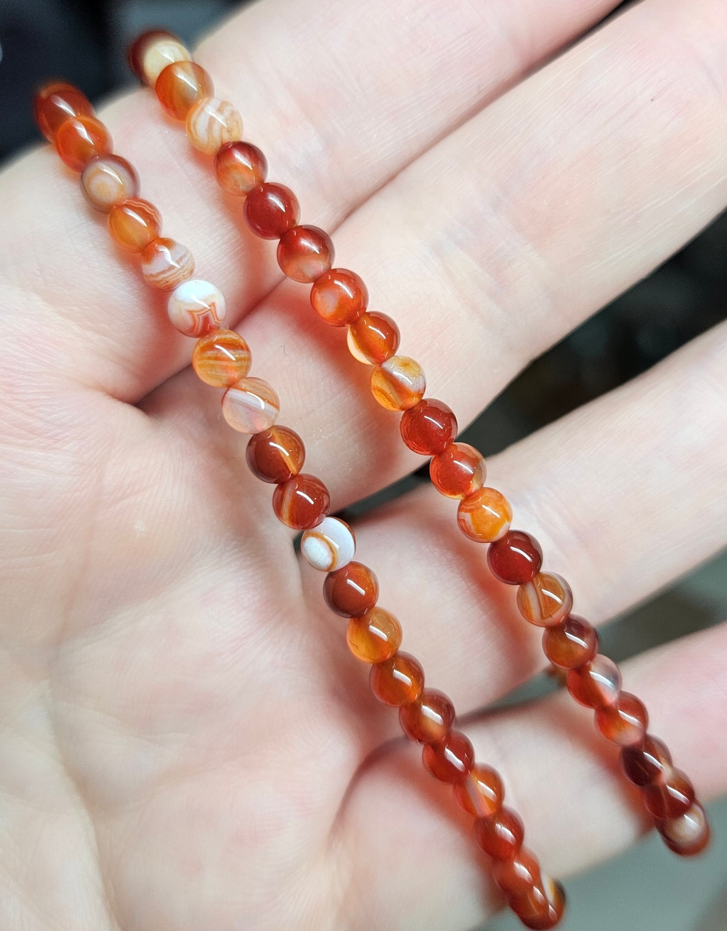 Bracelets - Smooth round bead 3mm-10mm