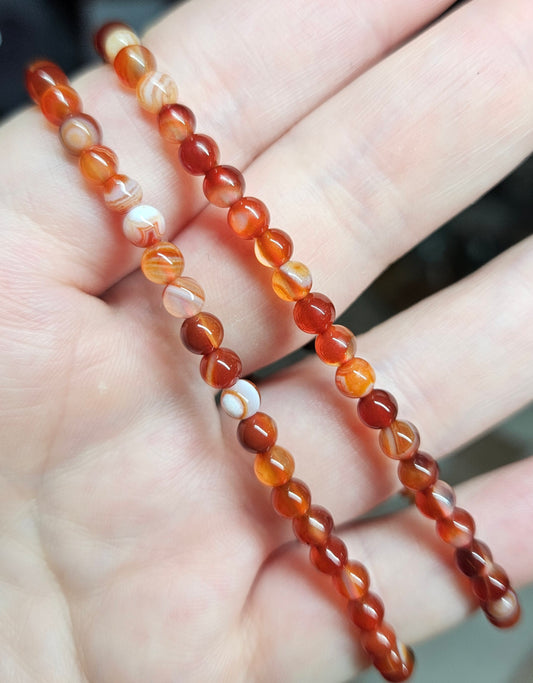 Bracelets - Smooth round bead 3mm-8mm