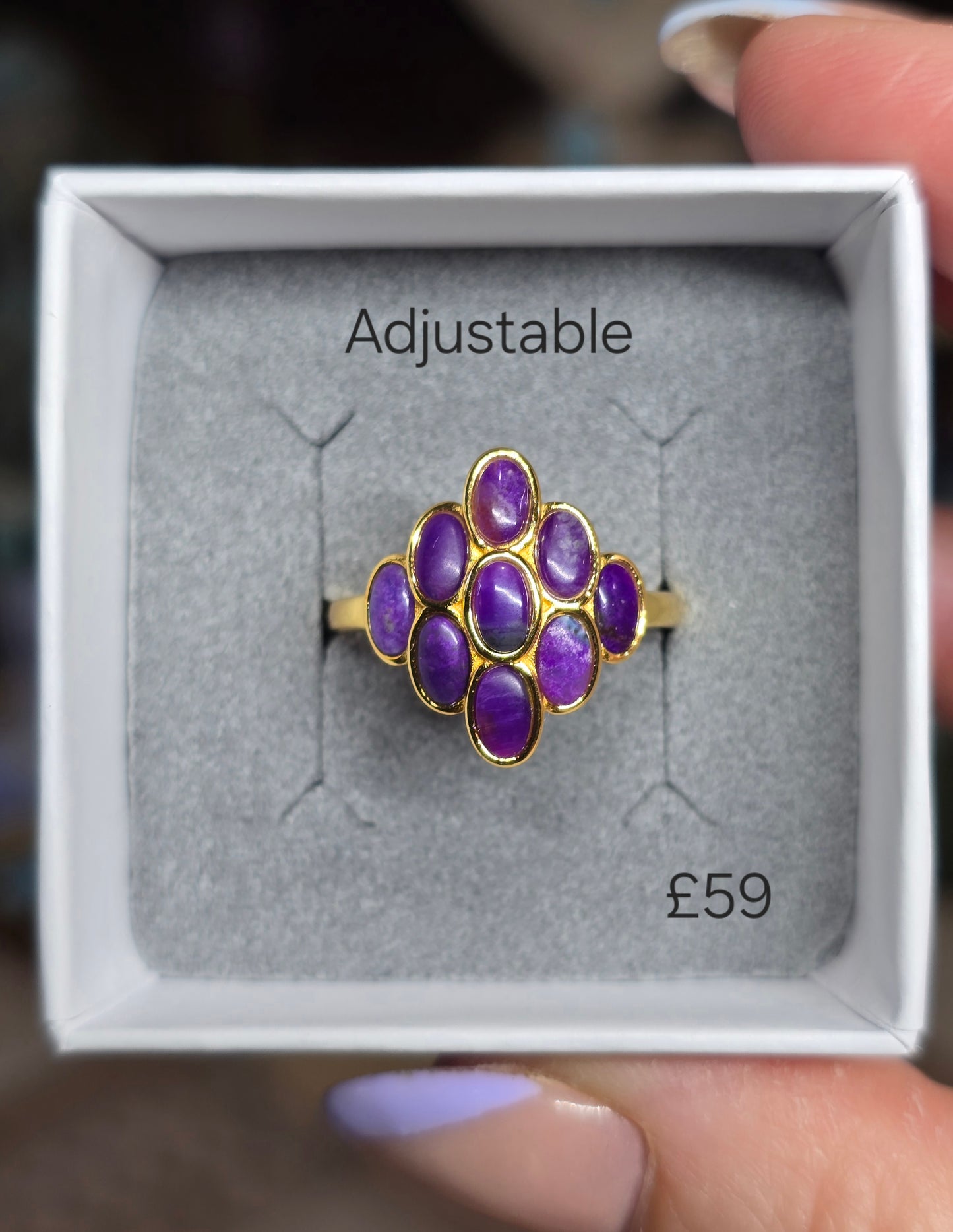 Sugilite Rings & Pendant 💜✨️