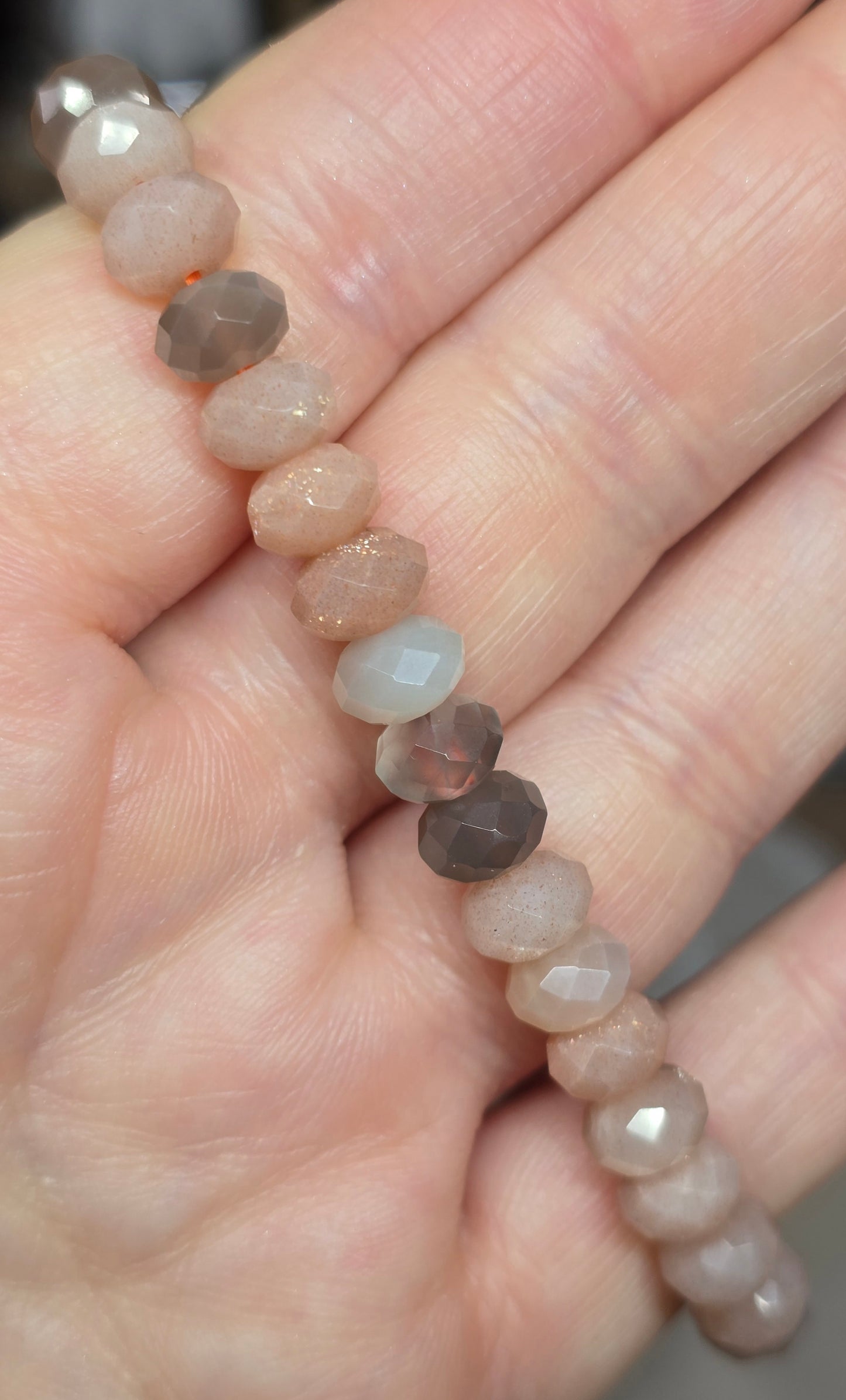Bracelets - Faceted Crystal Donuts 2-11mm