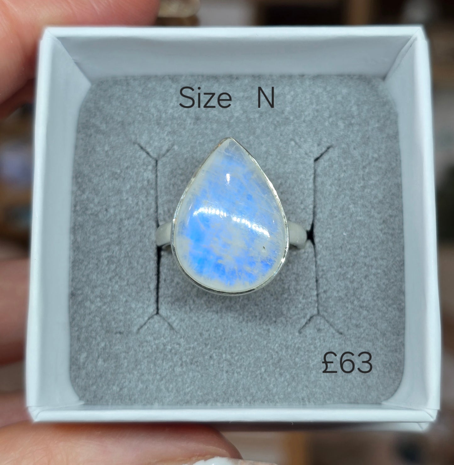 Rainbow Moonstone Rings and bracelets 🤍🌈