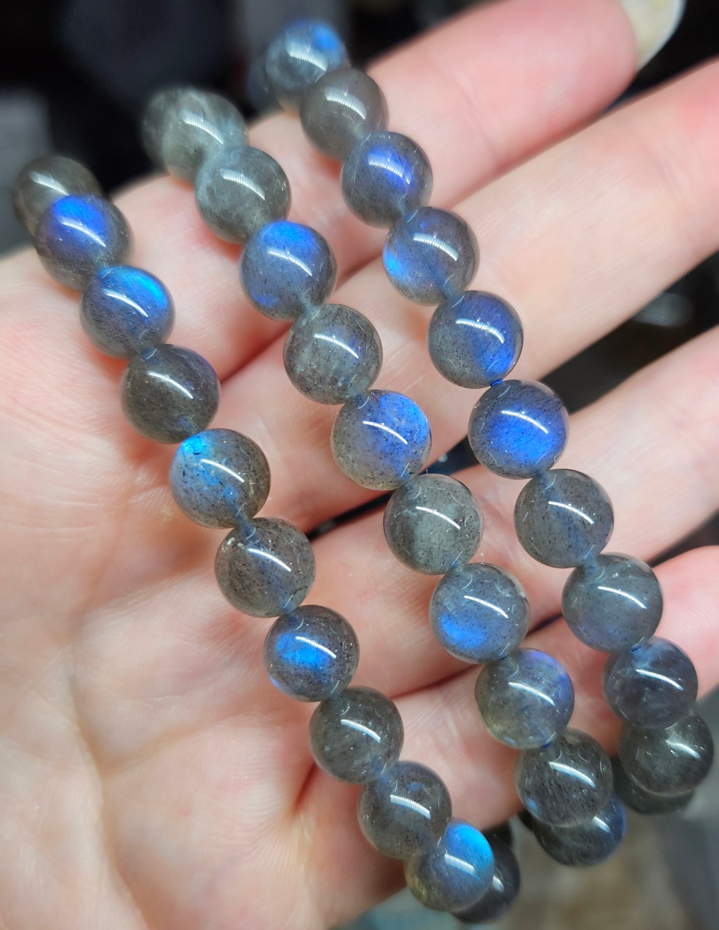 Bracelets - Smooth round bead 3mm-10mm