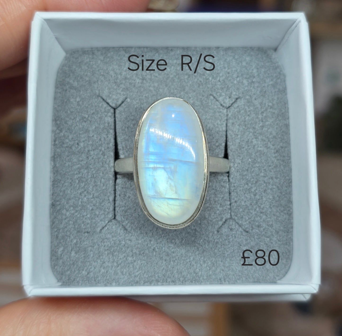 Rainbow Moonstone Rings and bracelets 🤍🌈