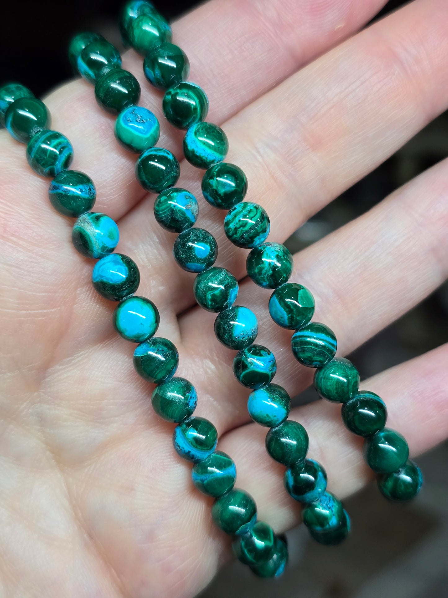 Bracelets - Smooth round bead 3mm-10mm