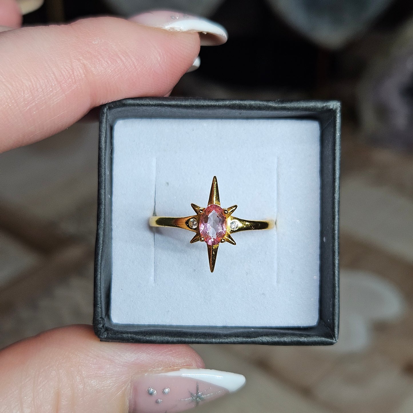 Star pendants & adjustable rings S925
