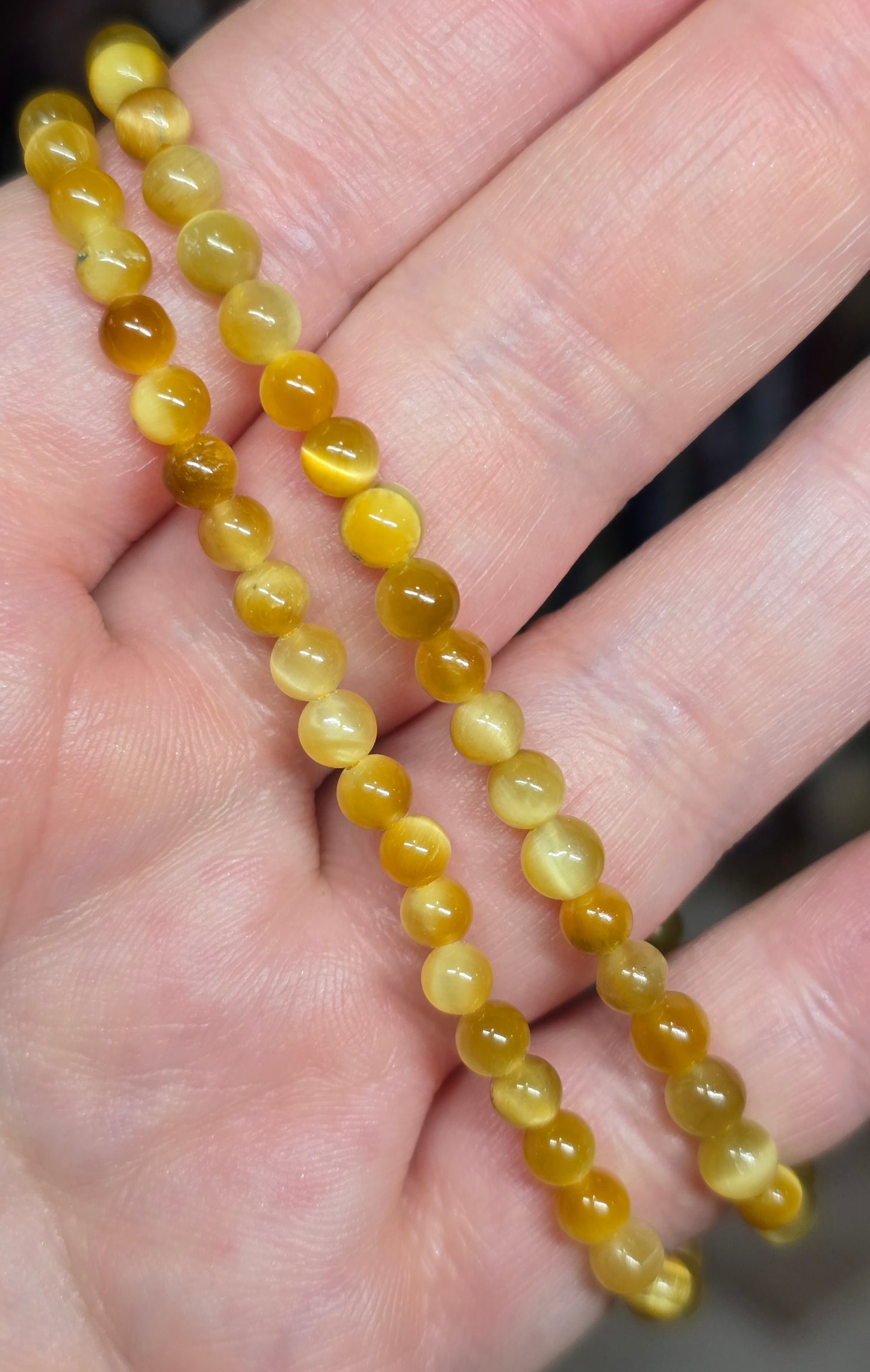 Bracelets - Smooth round bead 3mm-10mm
