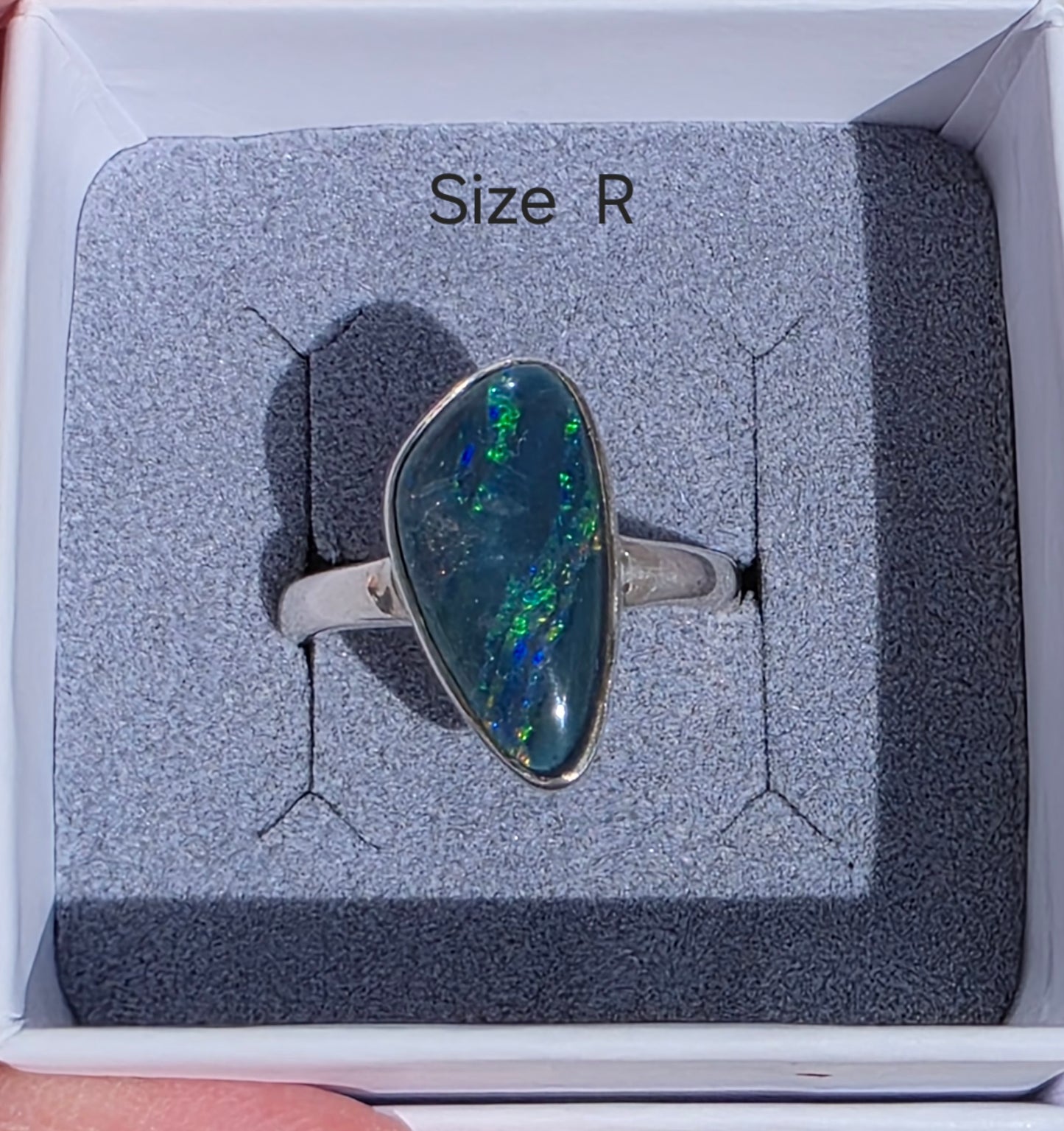 Australian Opal doublet Rings