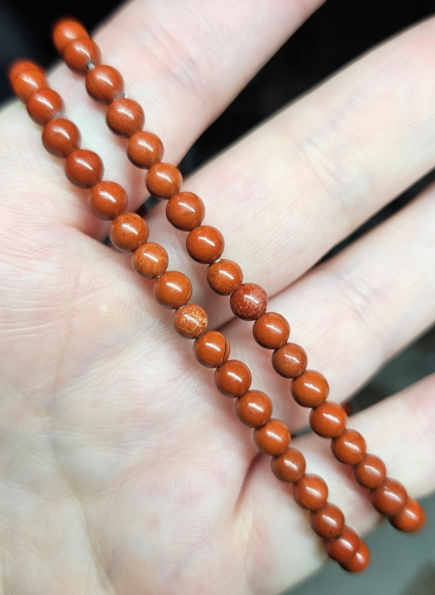 Bracelets - Smooth round bead 3mm-10mm