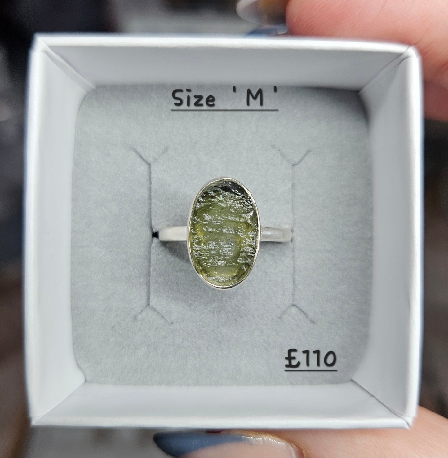 Moldavite Jewelery S925