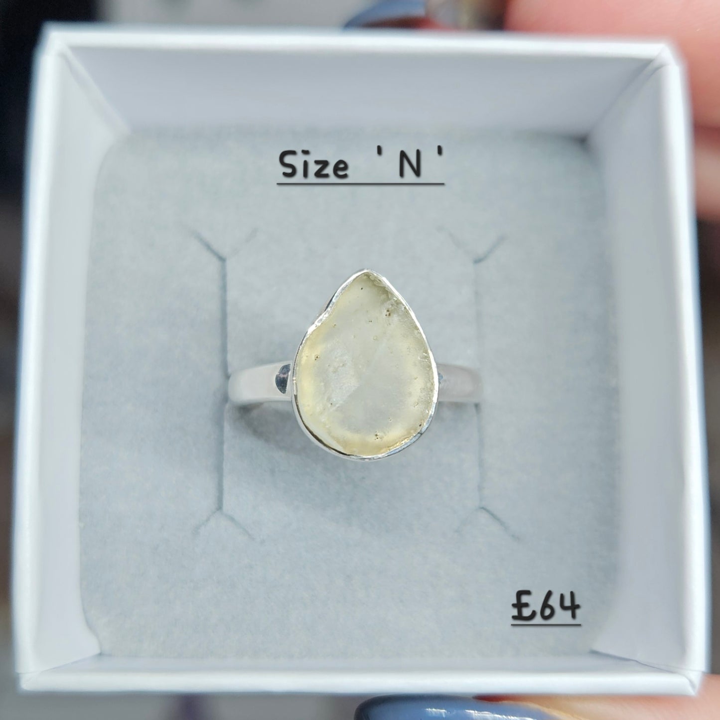 Libyan Desert Glass Rings and pendants S925 Silver