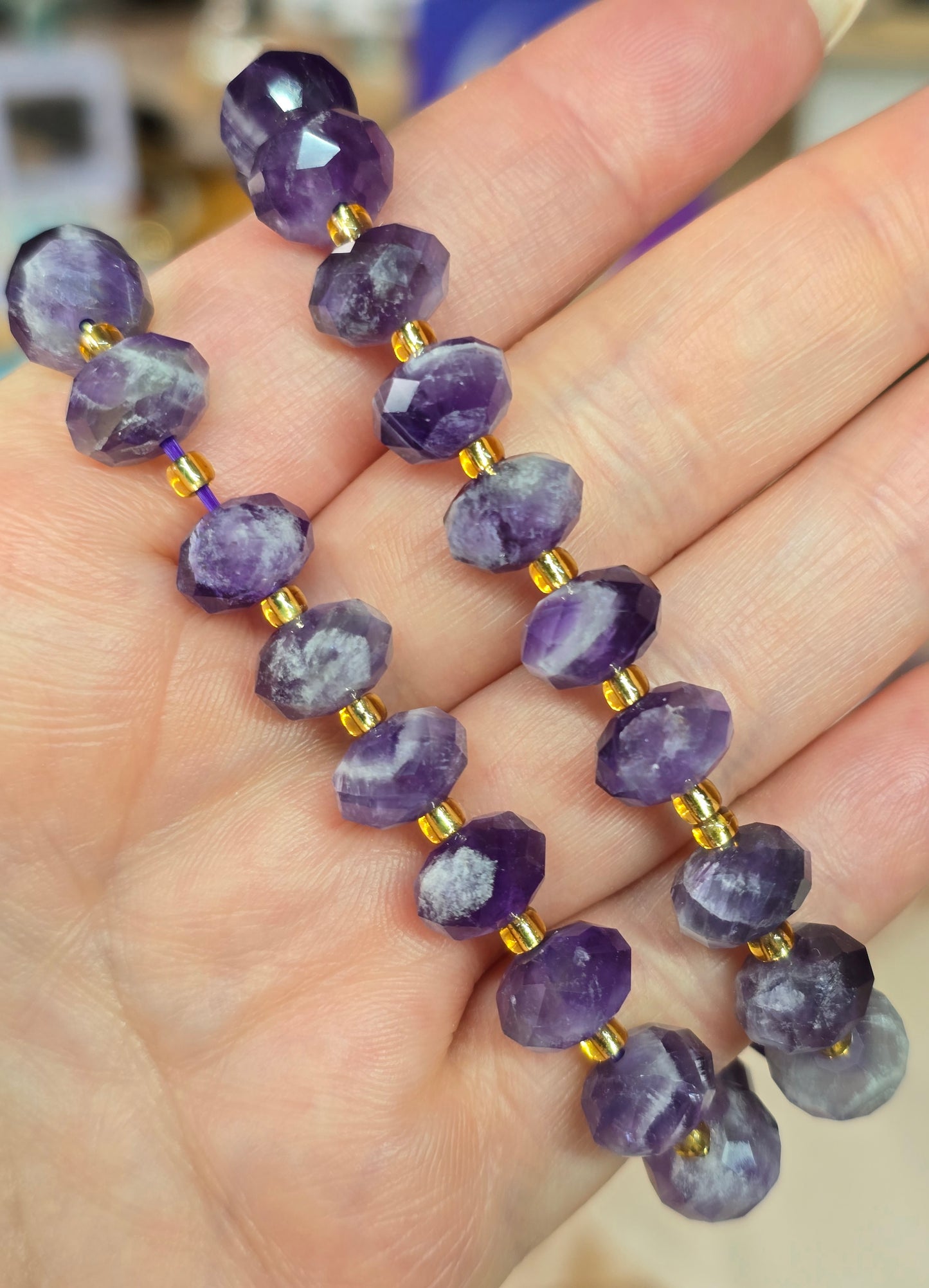 Bracelets - Faceted Crystal Donuts 2-11mm