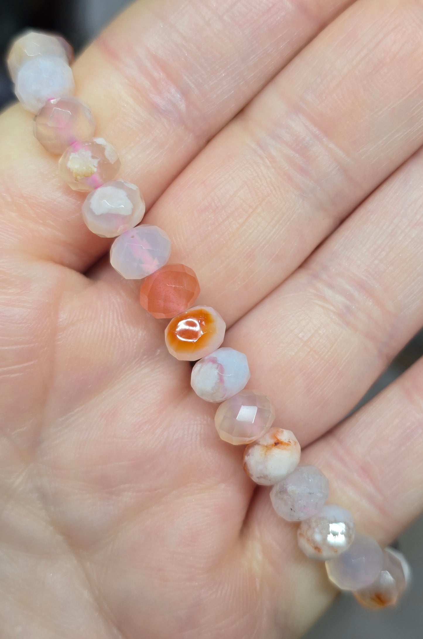Bracelets - Faceted Crystal Donuts 2-11mm