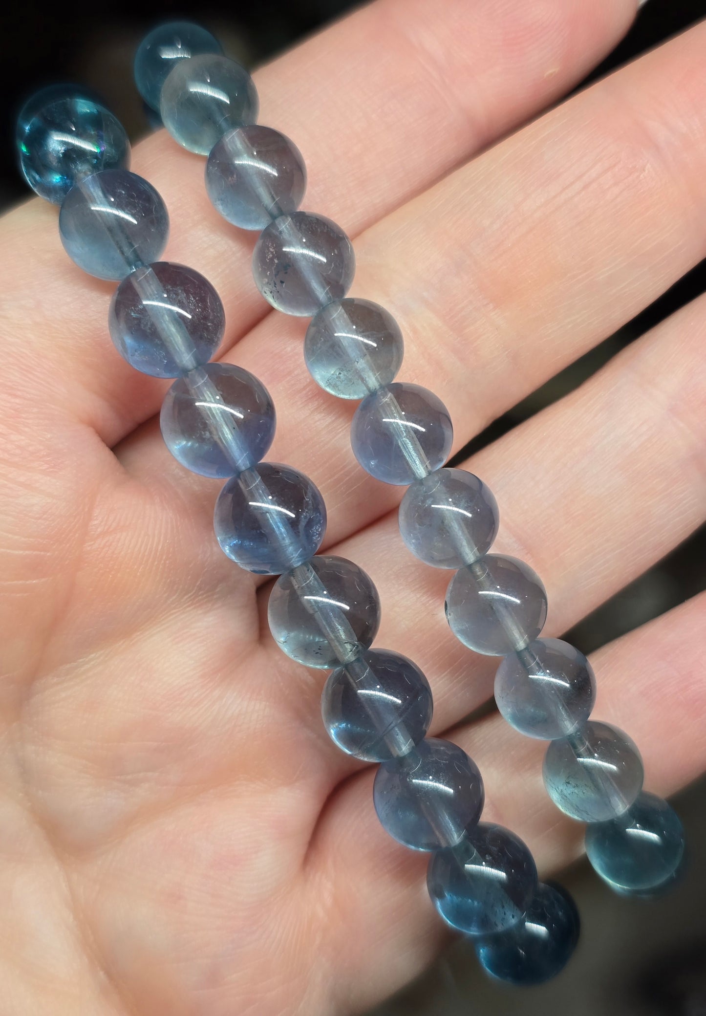 Bracelets - Smooth round bead 3mm-10mm
